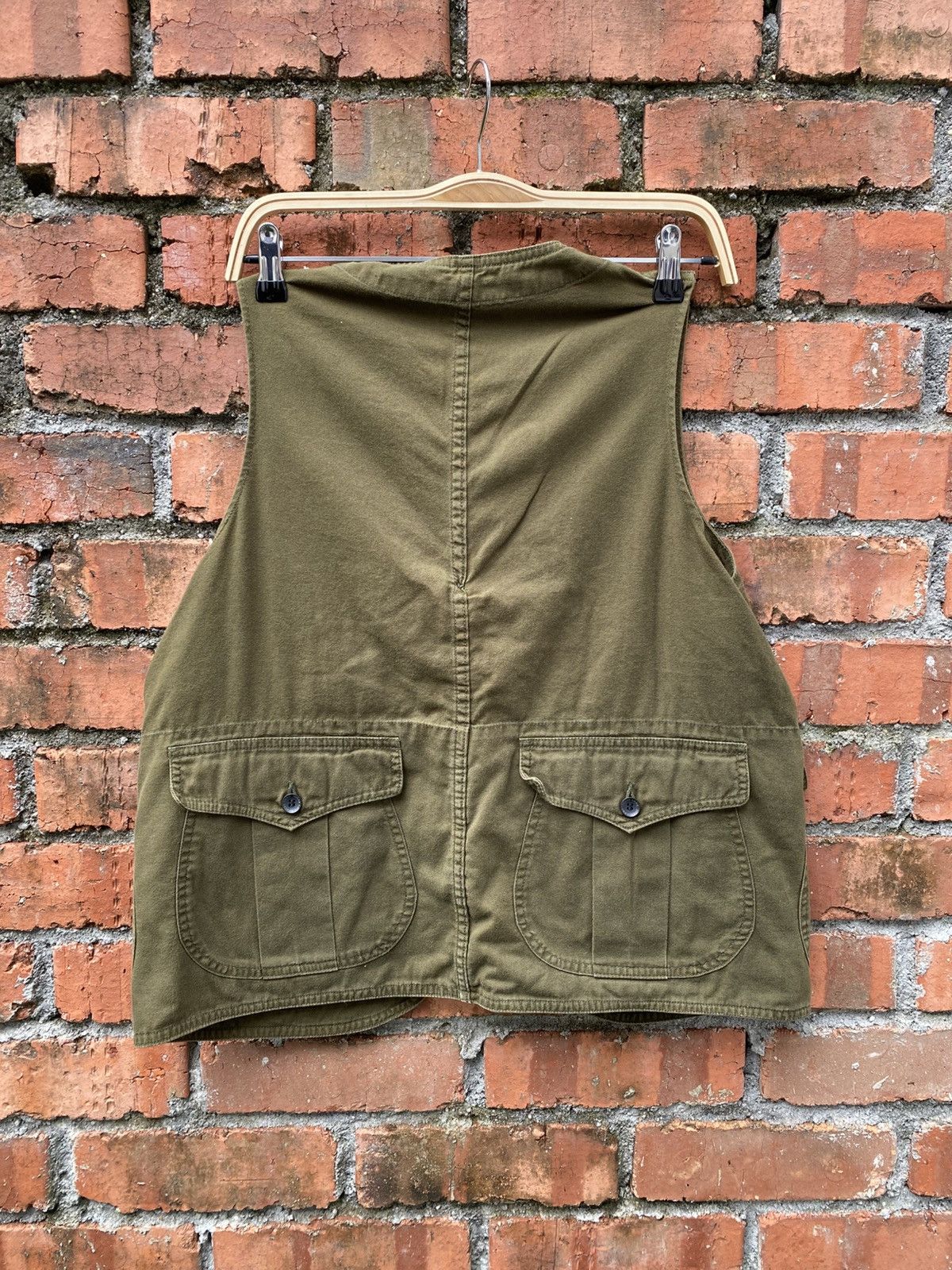 Sugar Cane × Toyo Enterprises × Vintage sugarcane vest green army Size 38S - 2 Thumbnail