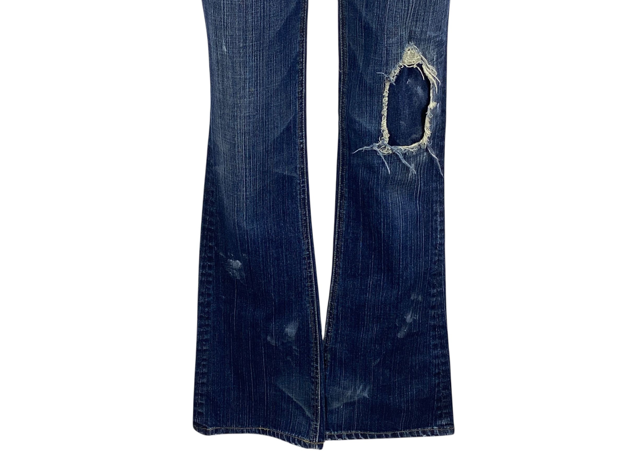 Japanese Brand Nove Low Rise Women Jeans Size 26" / US 2 / IT 38 - 4 Thumbnail
