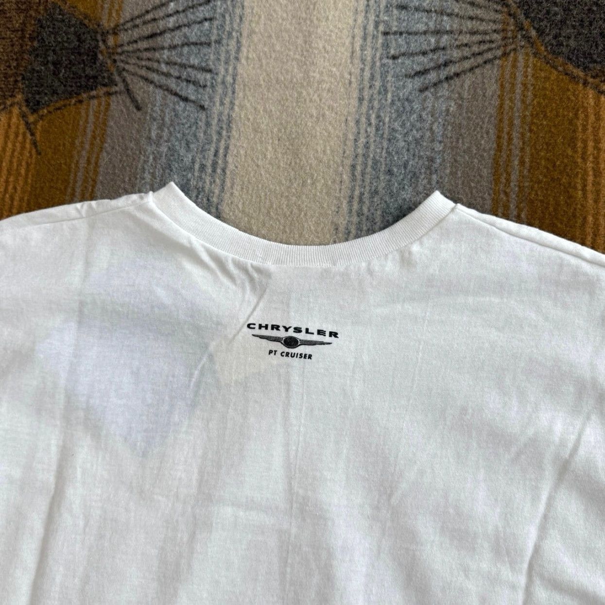 Anvil VINTAGE Women’s Anvil T-Shirt Size L White 90s Cars PT Cruiser NWT Size L / US 10 / IT 46 - 5 Thumbnail