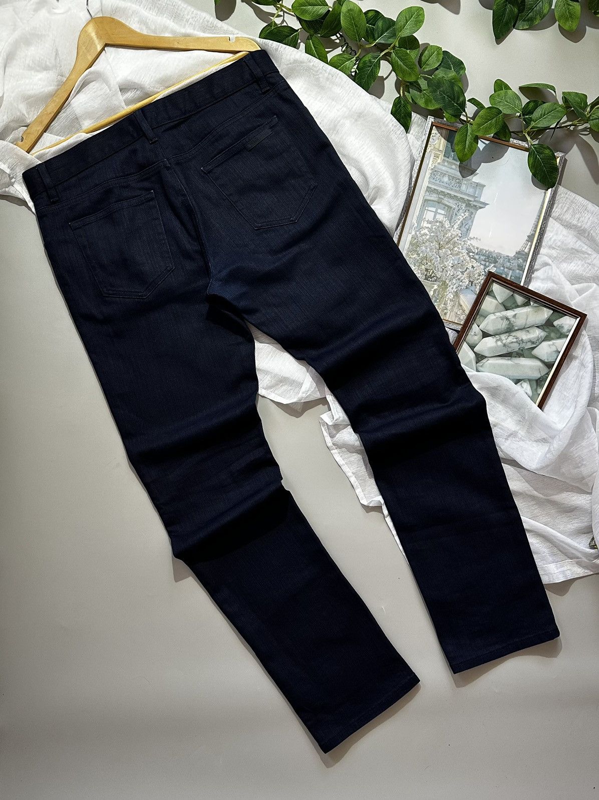 Prada Denim Jeans Prada Milano Dark Indigo Blue Navy Indigo Size US 34 / EU 50 - 1 Thumbnail