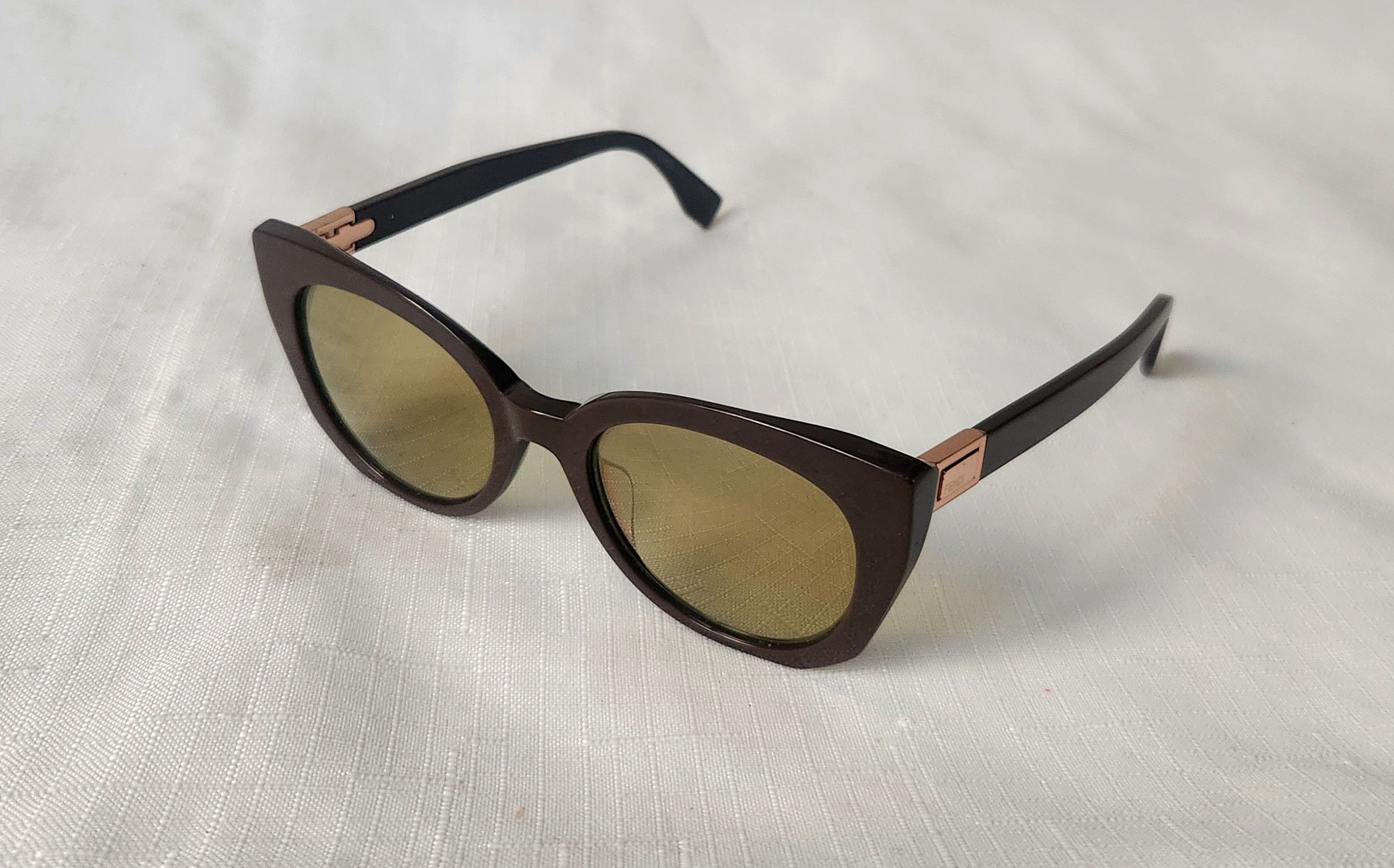 Fendi Fendi Eyeglasses Frames Only FF 0272 09Q 50-19-140 Brown Size ONE SIZE - 1 Thumbnail