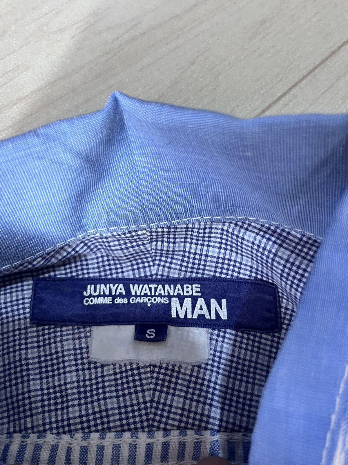 Comme des Garcons 💥Junya Watanabe💥 Comme des Garcons Man stripe shirt Size US S / EU 44-46 / 1 - 8 Thumbnail