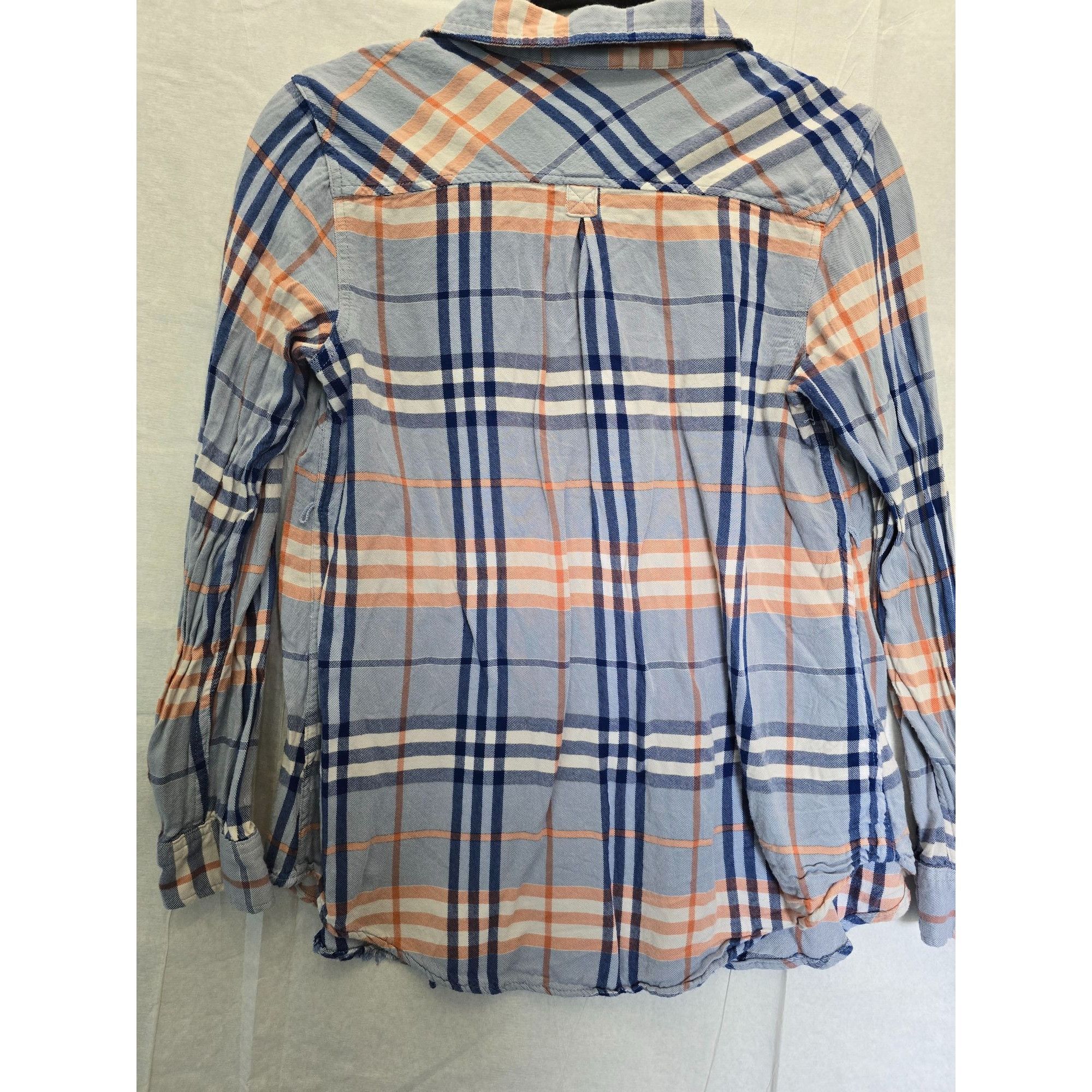 Other Isabel Maternity By Ingrid & Isabel Plaid Button-Front Tunic Size S / US 4 / IT 40 - 5 Thumbnail