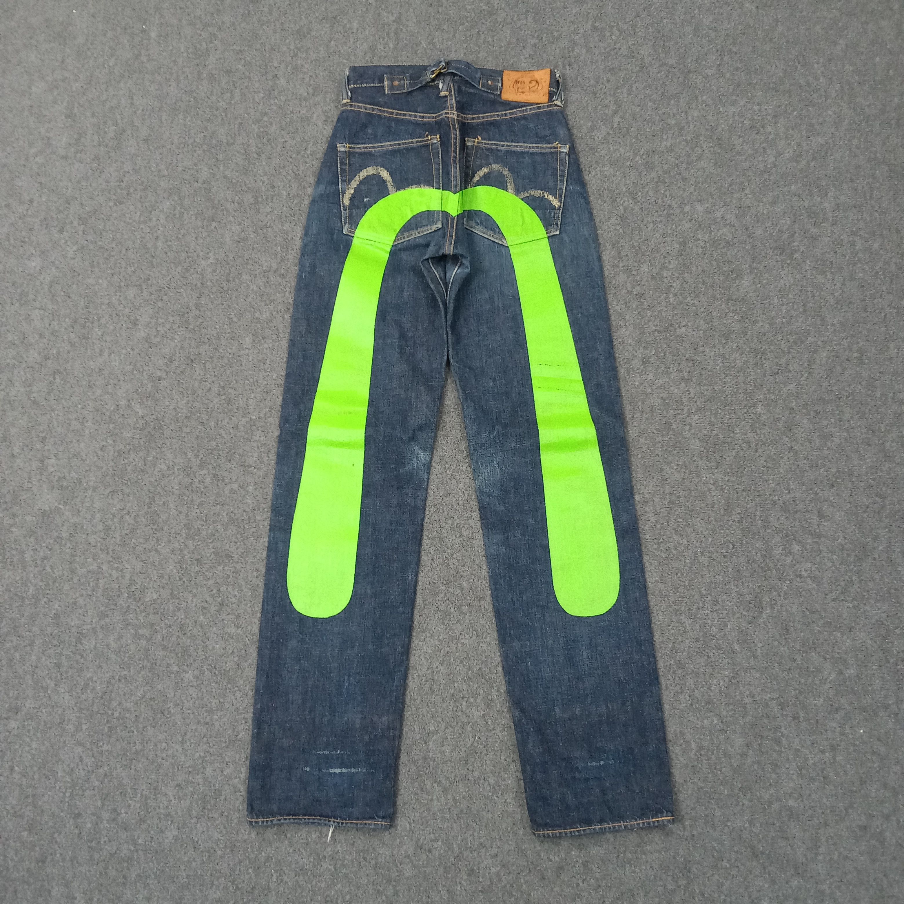 Evisu Evisu Selvedge Japanese Daicock Custom Denim Jeans C252N8 Size 24" / US 00 / IT 34 - 1 Thumbnail
