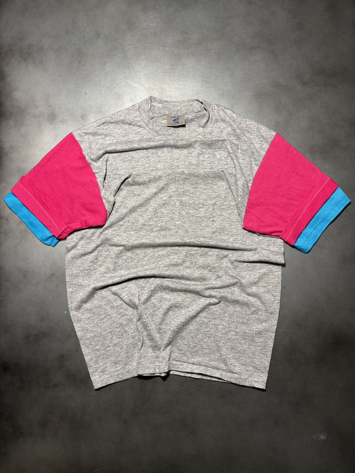 Vintage 1980s Doubler Layer T-Shirt Sneakers Tag Vintage Blank Tee Size US M / EU 48-50 / 2 - 1 Thumbnail