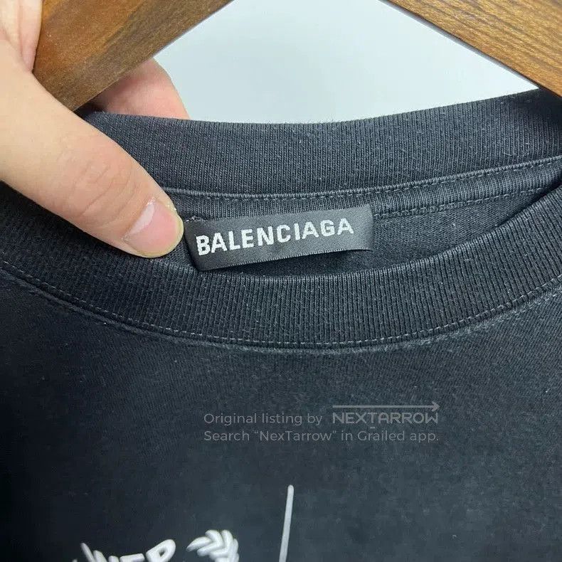 Balenciaga Balenciaga Wheat Ear Short Sleeve O2207. Size US M / EU 48-50 / 2 - 3 Thumbnail