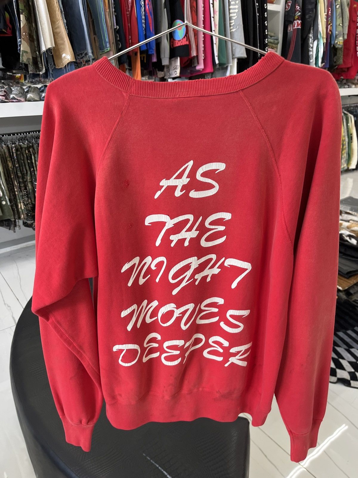 Saint Michael Kiss Me Crewneck Sweater Size US M / EU 48-50 / 2 - 2 Thumbnail