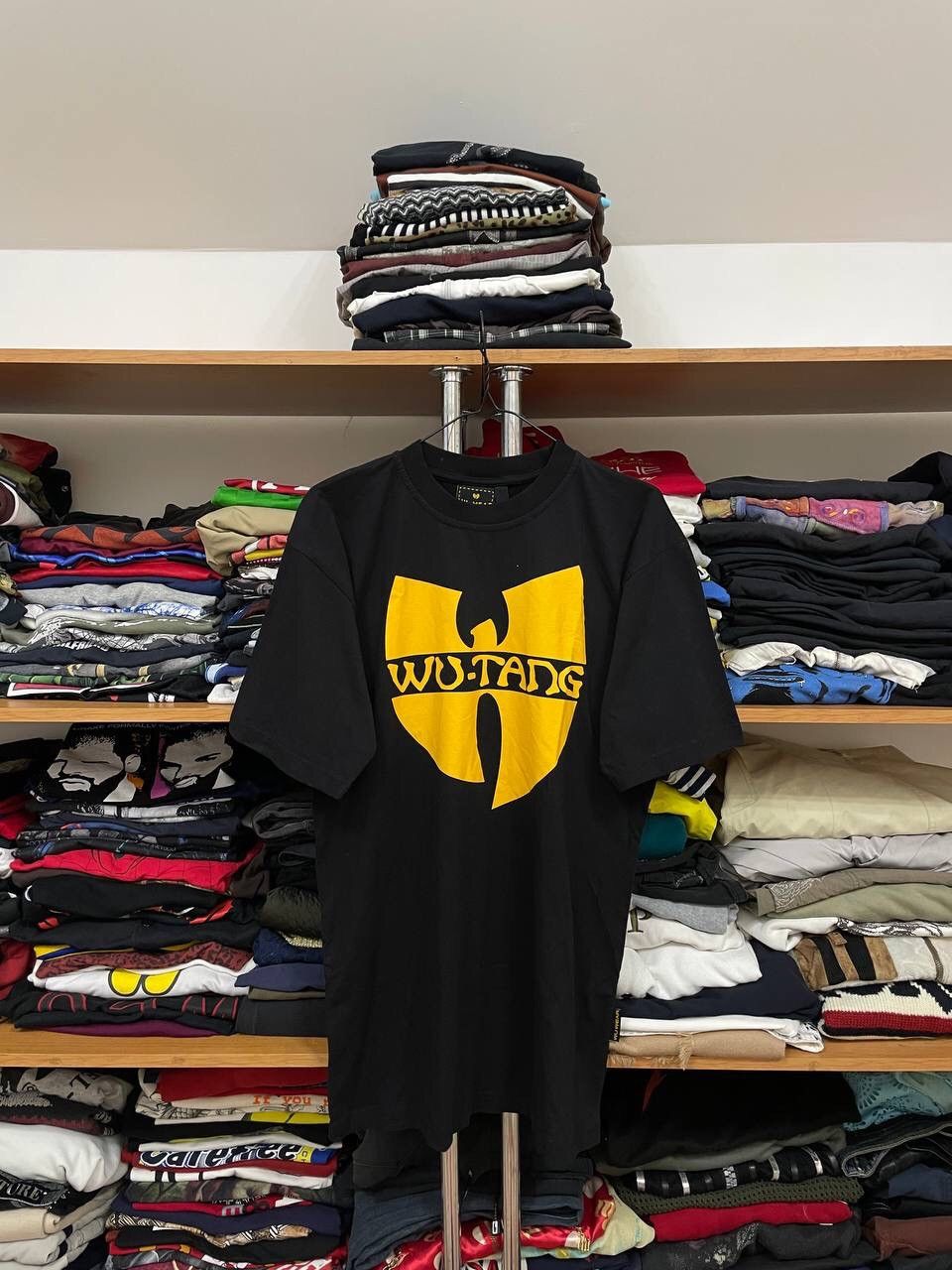 Rap Tees × Vintage Vintage Faded Wu-Tang Rap Oversized Tee Size US L / EU 52-54 / 3 - 1 Thumbnail