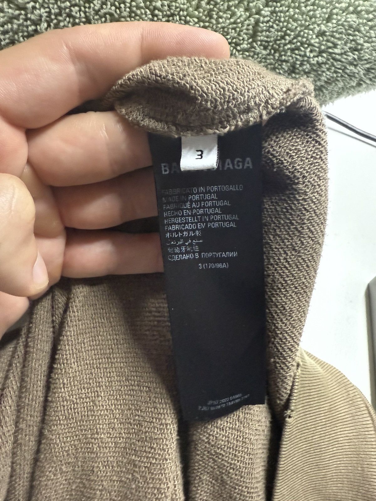 Balenciaga Balenciaga Men's Metal Logo Hoodie Size US L / EU 52-54 / 3 - 6 Thumbnail