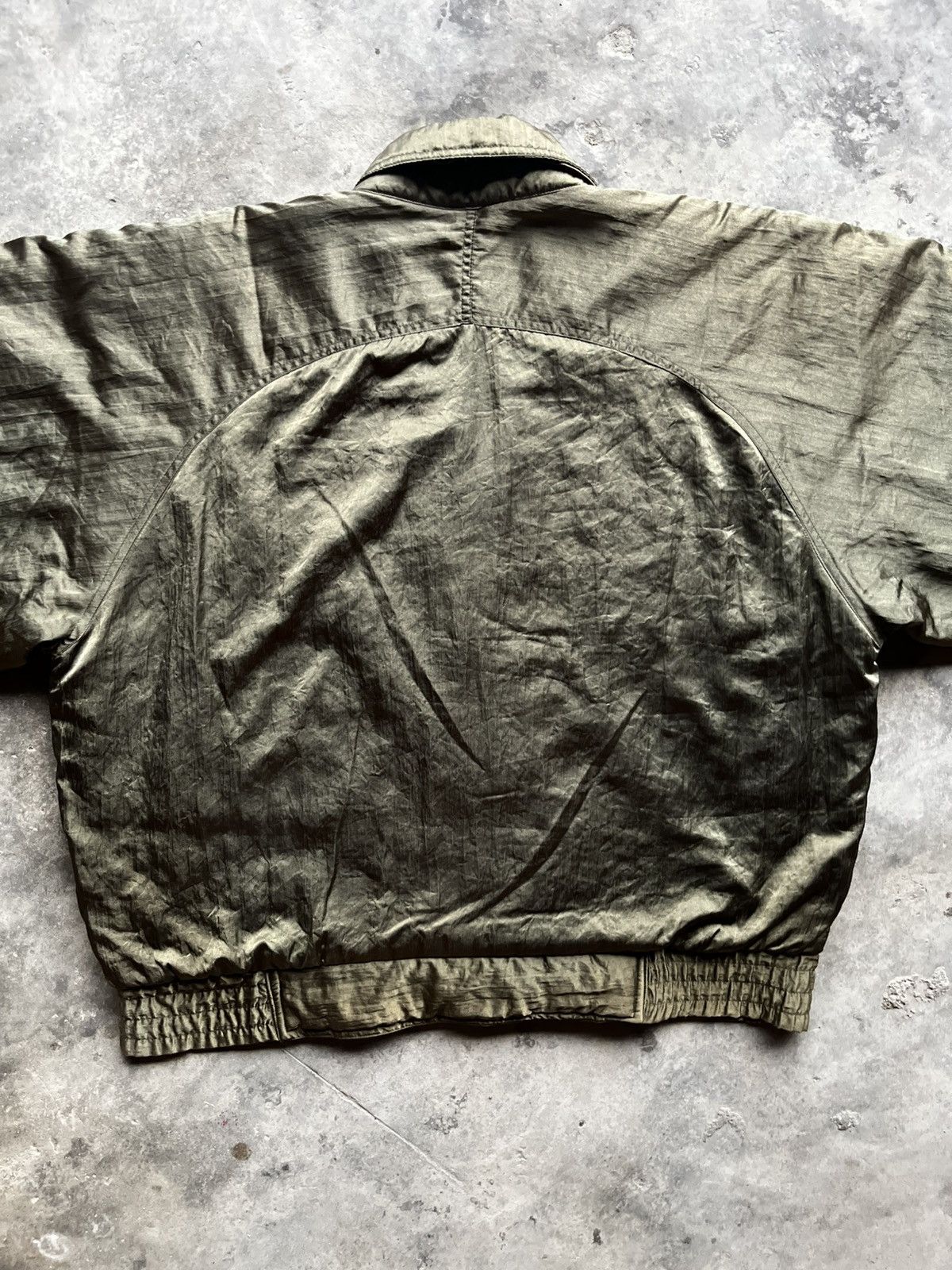 If Six Was Nine BIG LIZARD BOMBER JACKET ( Nice Design ) Size US L / EU 52-54 / 3 - 12 Thumbnail