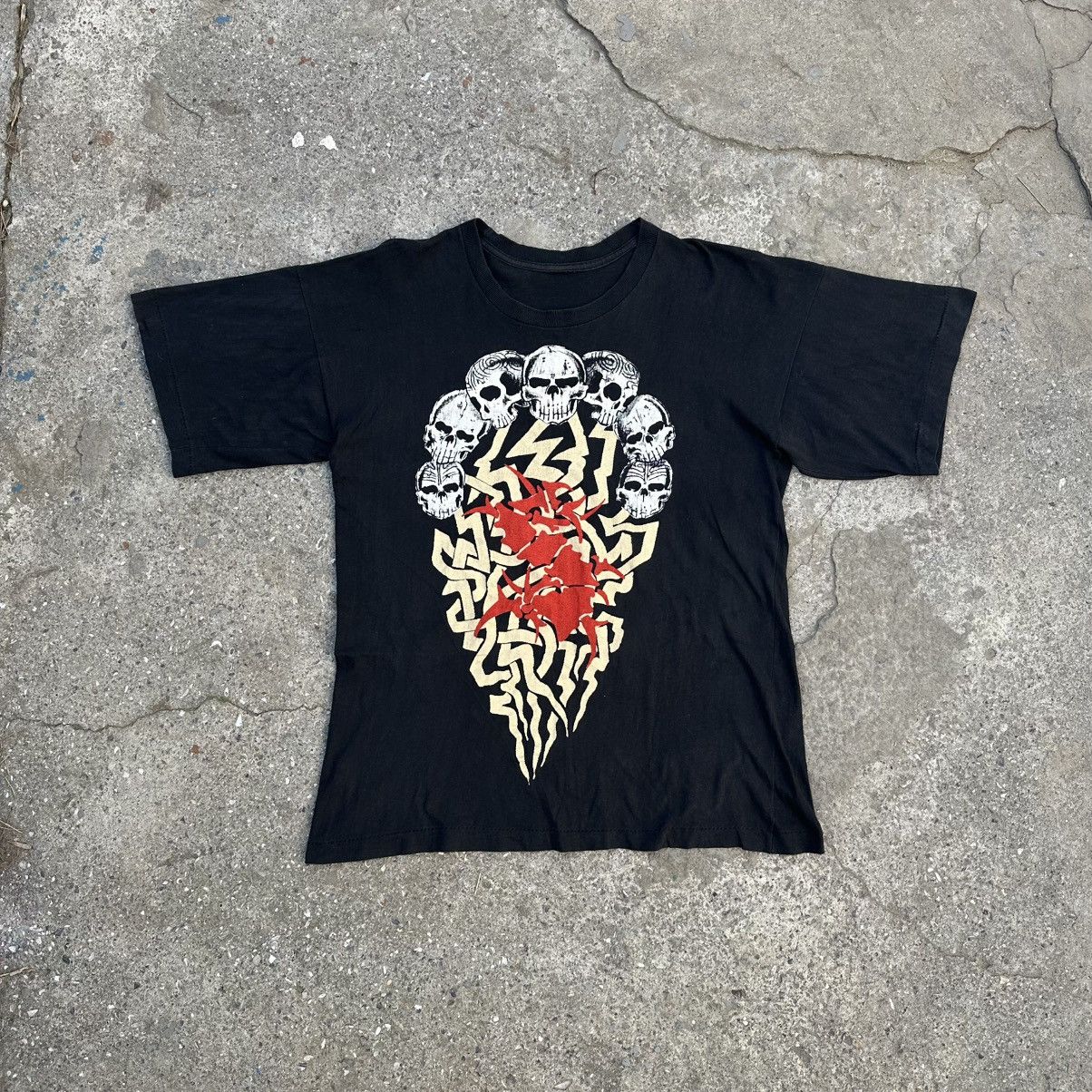 Band Tees × Vintage RARE💫VNTG Sepultura 90s Arise Roots one stitch sunfade tee Size US L / EU 52-54 / 3 - 2 Thumbnail