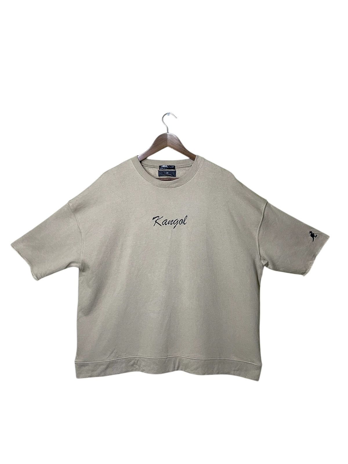 Vintage Vintage90s kangol embroidered logo sweatshirt Size US XL / EU 56 / 4 - 1 Thumbnail