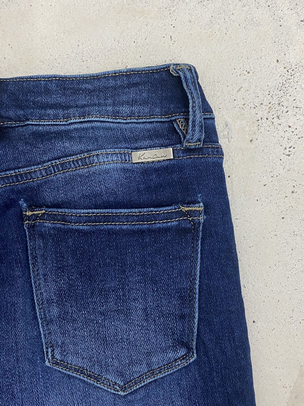 Hysteric Glamour × Japanese Brand × Tornado Mart Vintage Bell Botton Kancan Distressed Washed Stretch Jean Size US 28 / EU 44 - 15 Thumbnail