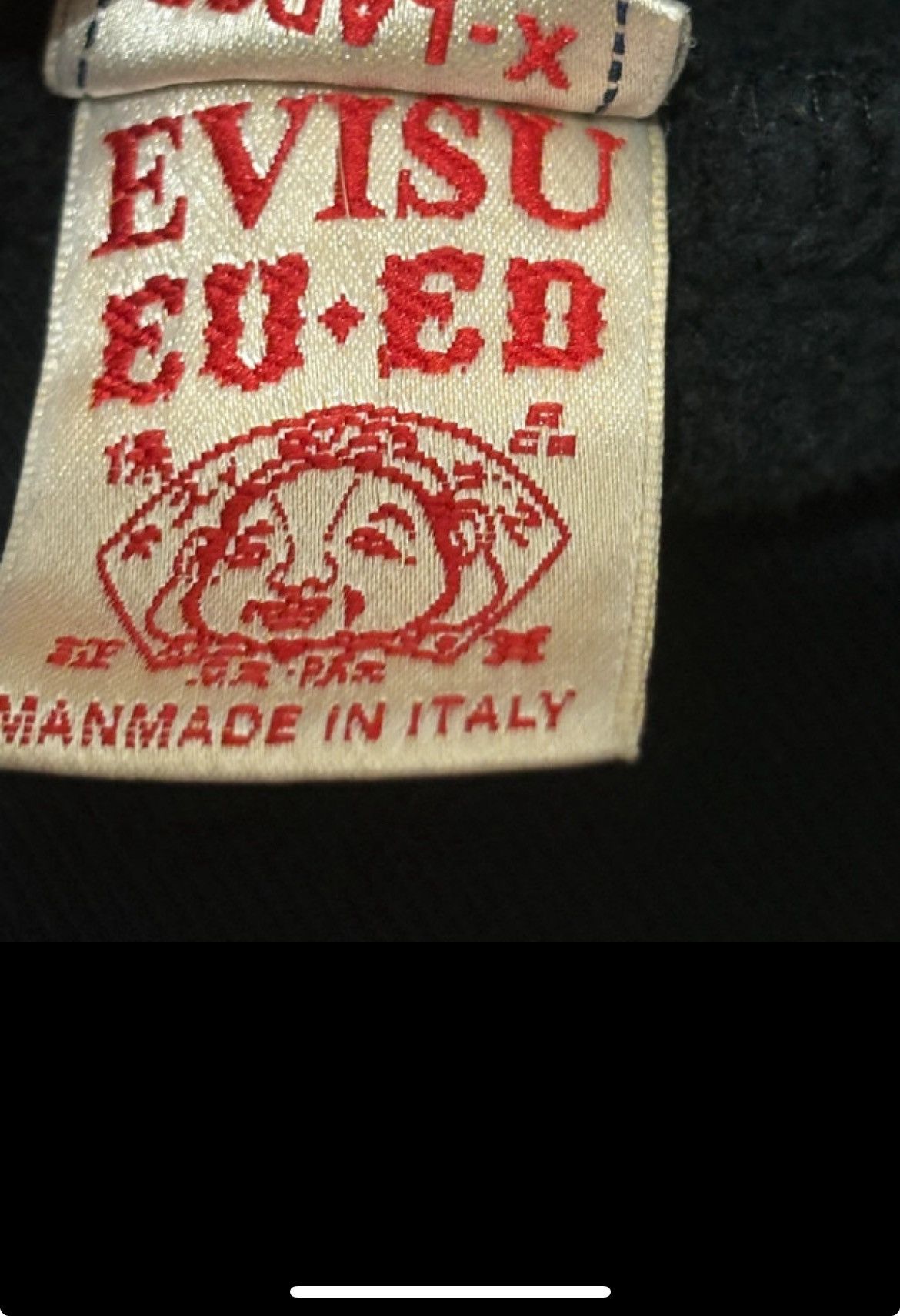Evisu Black evisu zipper hoodie pretty rare Size US XL / EU 56 / 4 - 4 Thumbnail