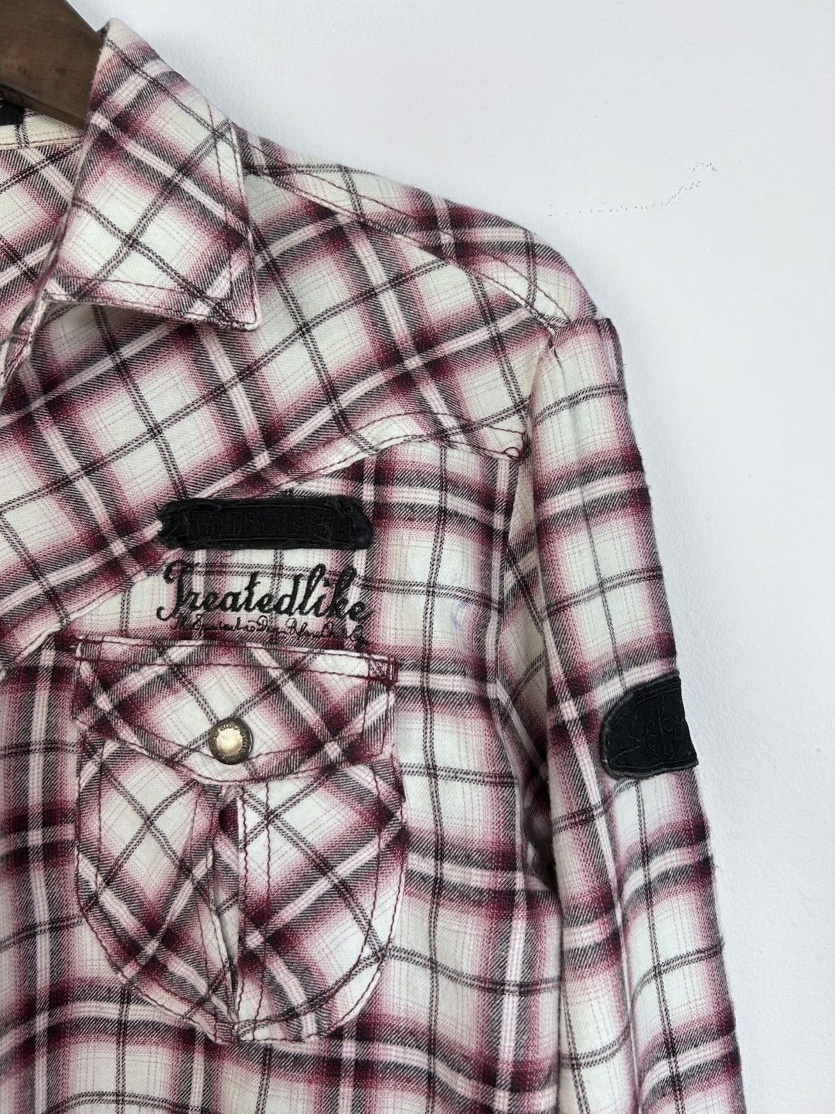 In The Attic Vintage Rare In The Attic Plaid Button Up Shirt Size US L / EU 52-54 / 3 - 7 Thumbnail
