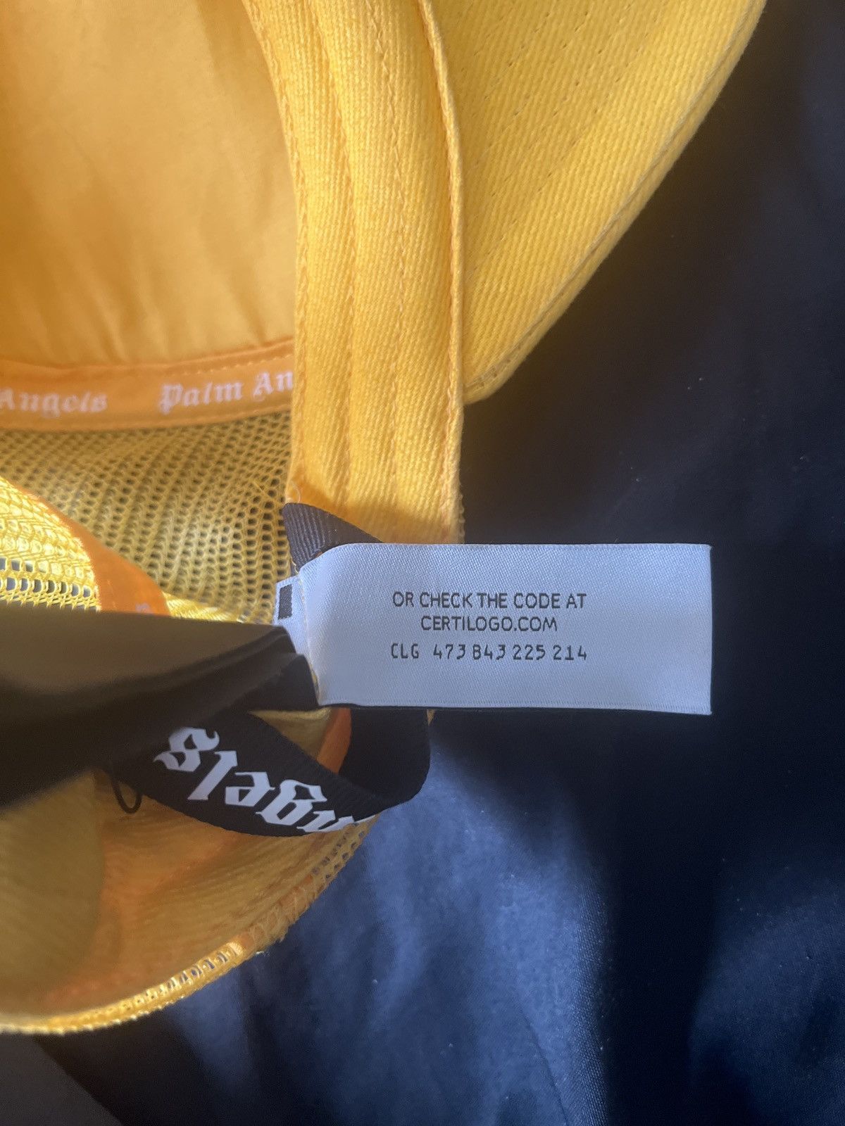 Palm Angels Yellow Palm Angels Hat Size ONE SIZE - 5 Thumbnail