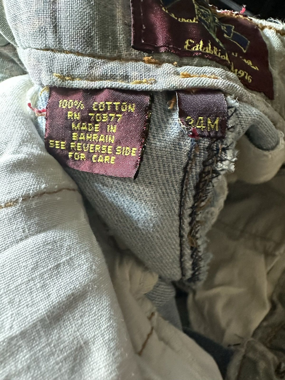 Vintage Vintage jeans Size US 34 / EU 50 - 1 Thumbnail