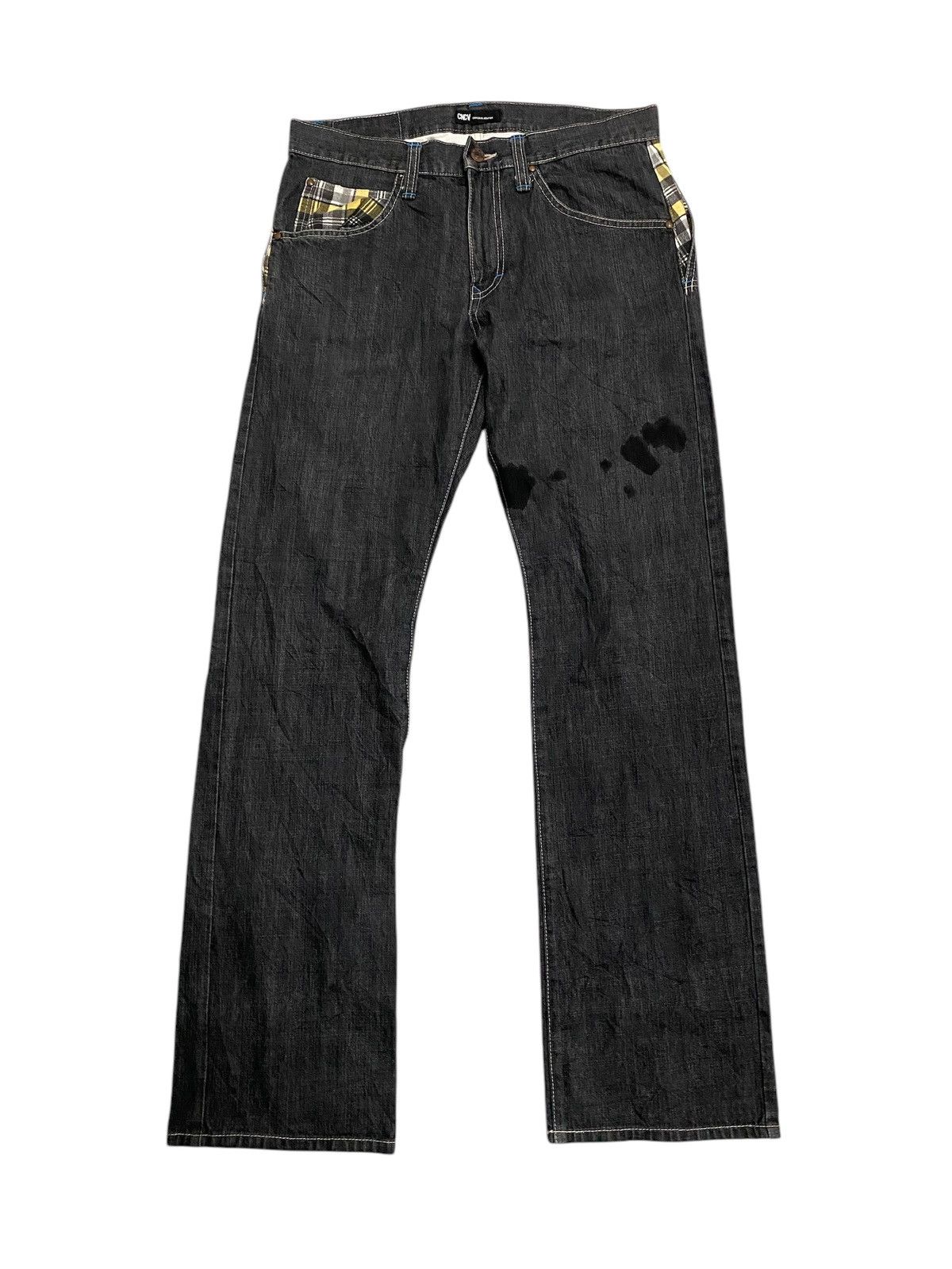 Japanese Brand × Vintage Vintage CNCV Concave Attempt Japanese Denim Jeans Size US 33 - 2 Thumbnail
