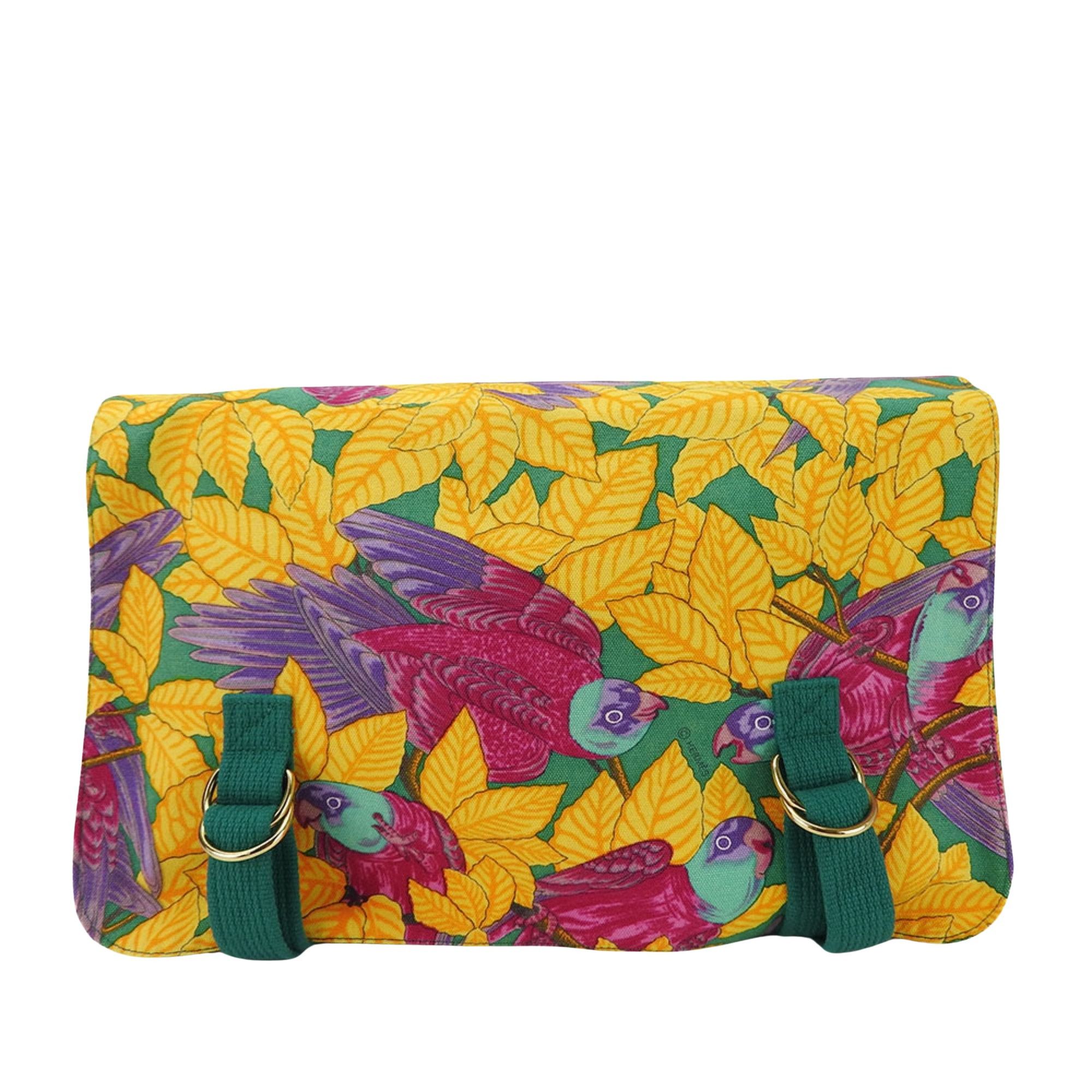 image of Hermes Clutch in Yellow, Women's