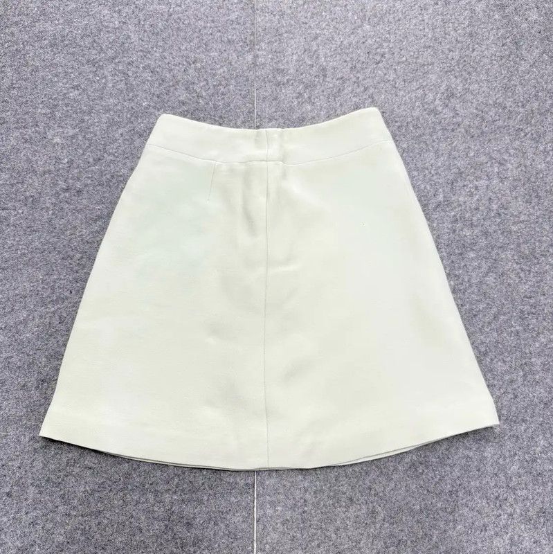 Dior Dior Green Summer Short Skirt 0089 Size 23" - 1 Thumbnail