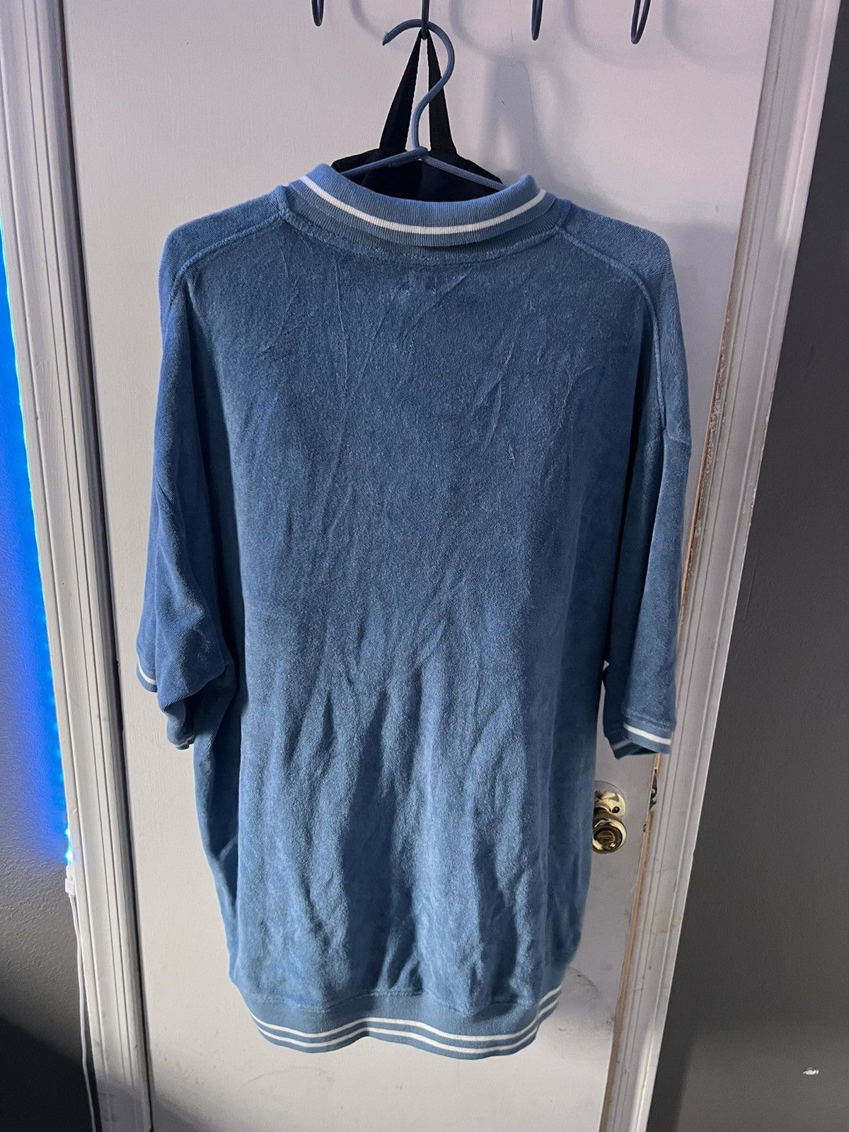Bdg Bdg blue and white collared shirt Size US L / EU 52-54 / 3 - 2 Thumbnail