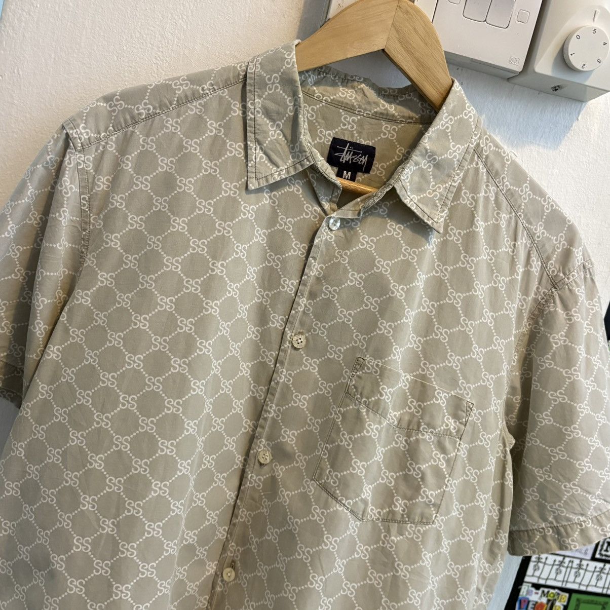 Stussy Super Rare Stussy Rip Off Gucci Button Ups Size US M / EU 48-50 / 2 - 2 Thumbnail
