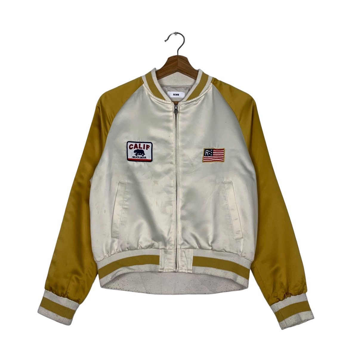Japanese Brand RCWB Sukajan California Map Youth Jacket #0098-C6 Size US S / EU 44-46 / 1 - 3 Thumbnail