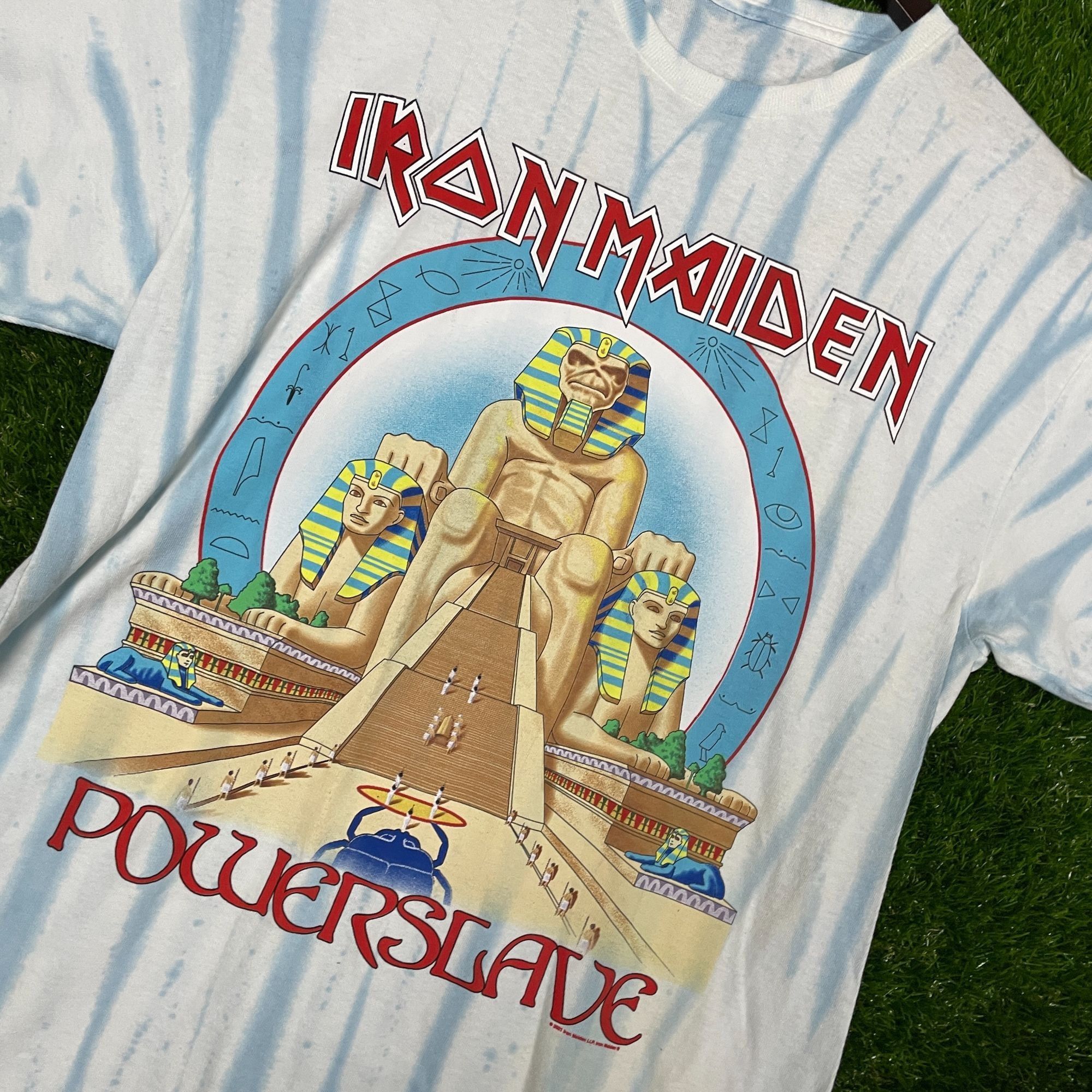 Iron Maiden Iron Maiden Power Slave Rock T-shirt size Large Size US L / EU 52-54 / 3 - 4 Thumbnail