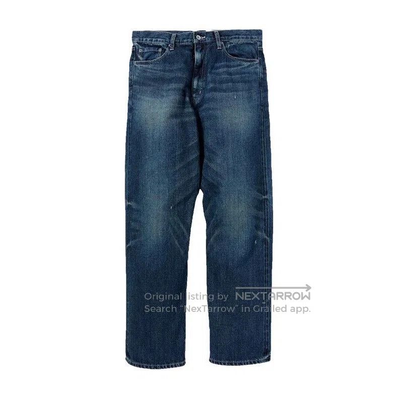 Neighborhood NEIGHBORHOOD WASHED DENIM BASIC PANTS. Size US 29 - 1 Thumbnail