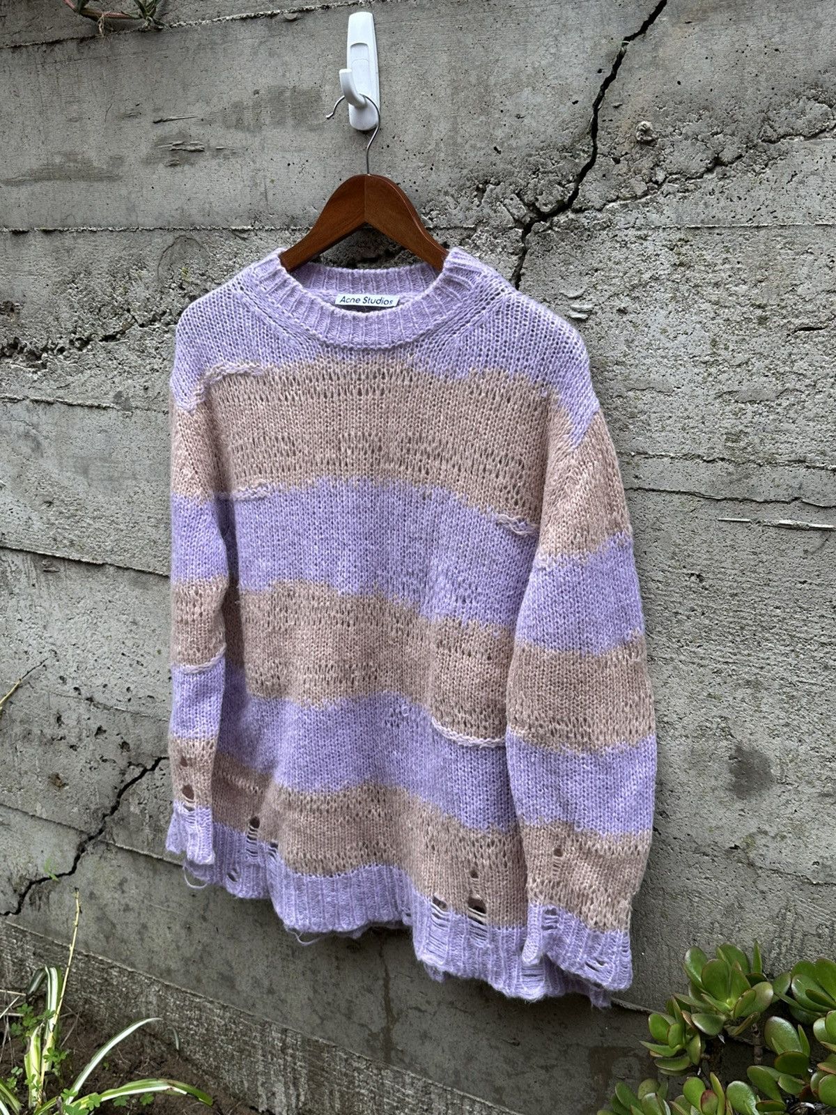 Acne Studios RARE GRAIL Acne Studios Italian Kurt cobain distressed knit Size US M / EU 48-50 / 2 - 1 Thumbnail