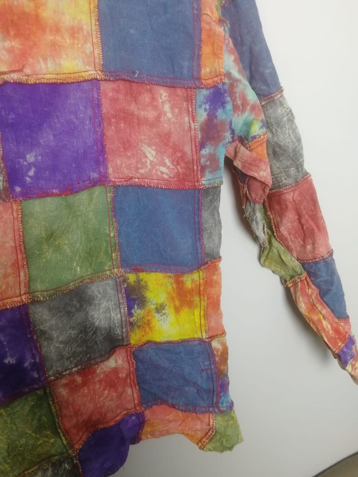 Vintage Rare patchwork little kathmandu shirt y2k vintage Size US L / EU 52-54 / 3 - 4 Thumbnail