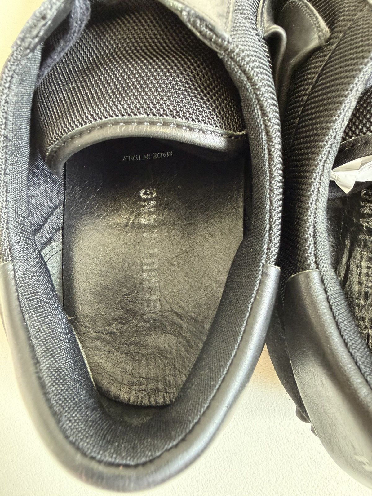 Helmut Lang Mid 2000s Black GAT Sneakers Size US 10 / EU 43 - 20 Thumbnail