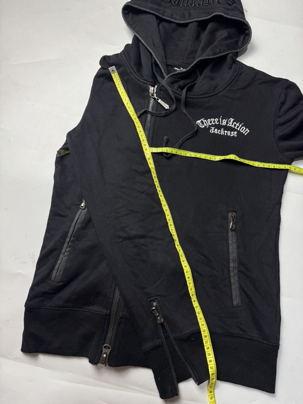 If Six Was Nine × Japanese Brand × Le Grande Bleu (L.G.B.) Jackrose Ifsixwasnine Asymmetrical Hooded Skulls Size US M / EU 48-50 / 2 - 10 Thumbnail