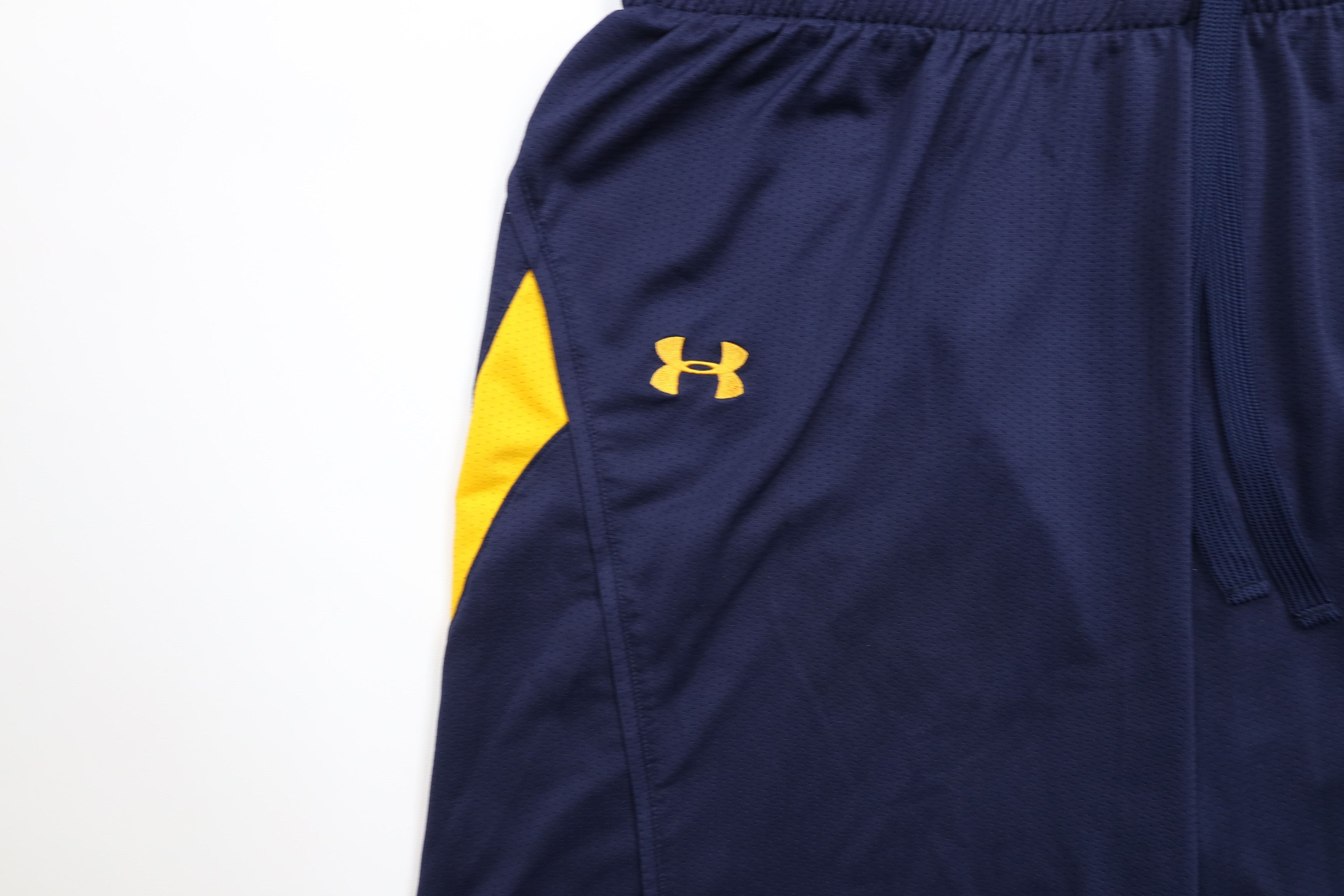 Under Armour × Vintage Under Armour University of Toledo Football Shorts Blue Size US 38 / EU 54 - 6 Thumbnail