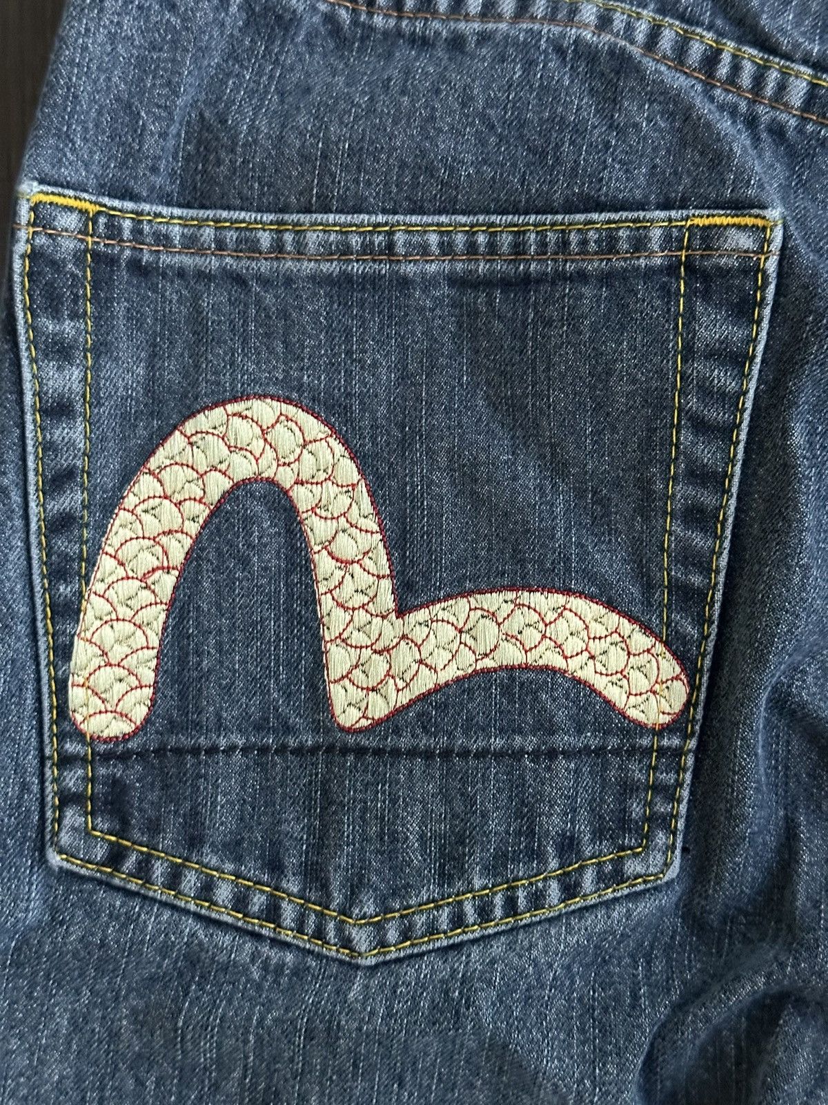 Evisu Evisu Koi Fish Denim RARE Size US 36 / EU 52 - 2 Thumbnail
