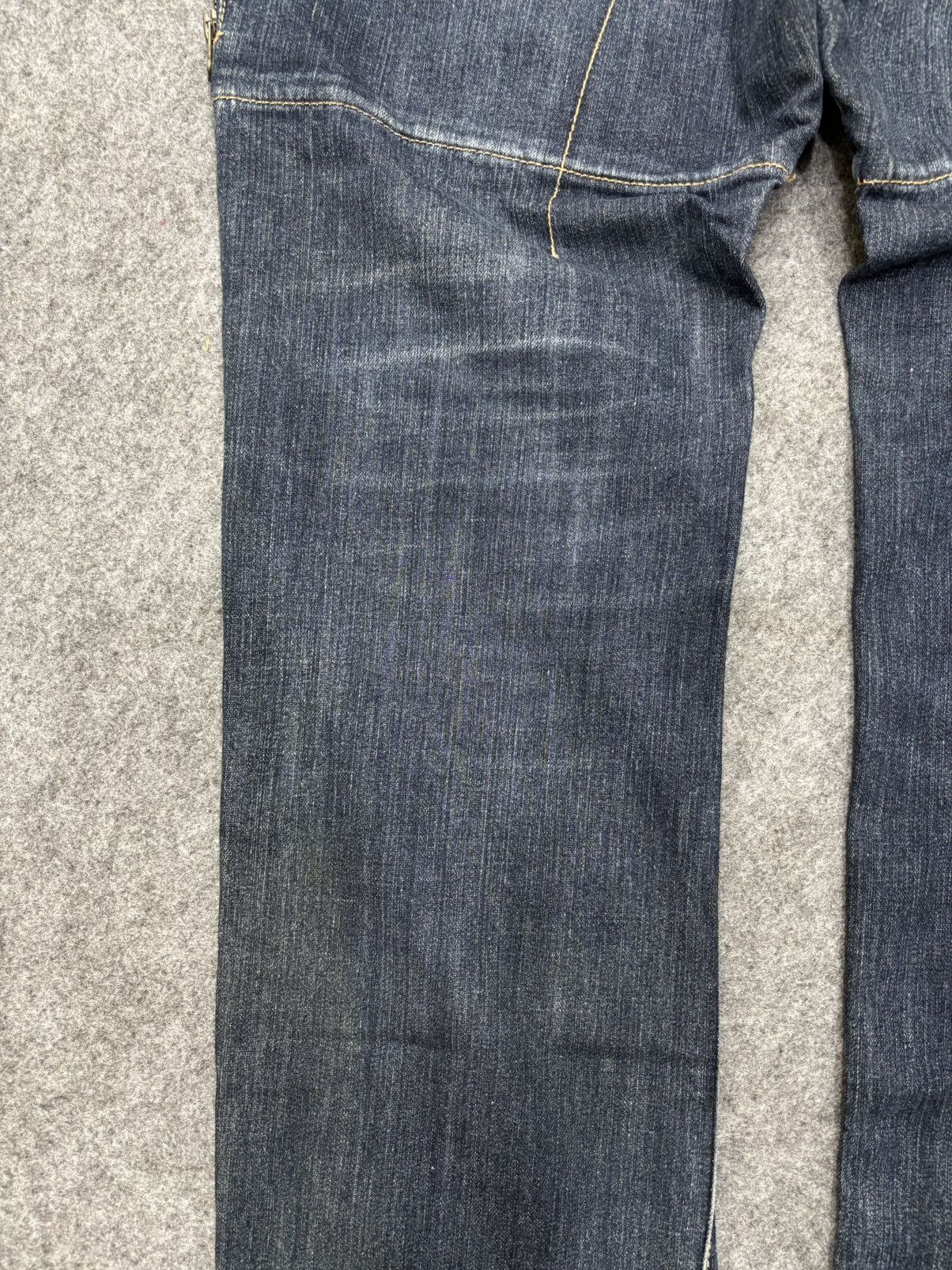 PPFM 💥Archival Style💥PPFM Double Waist Sick Design Jeans F628 Size US 35 - 14 Thumbnail