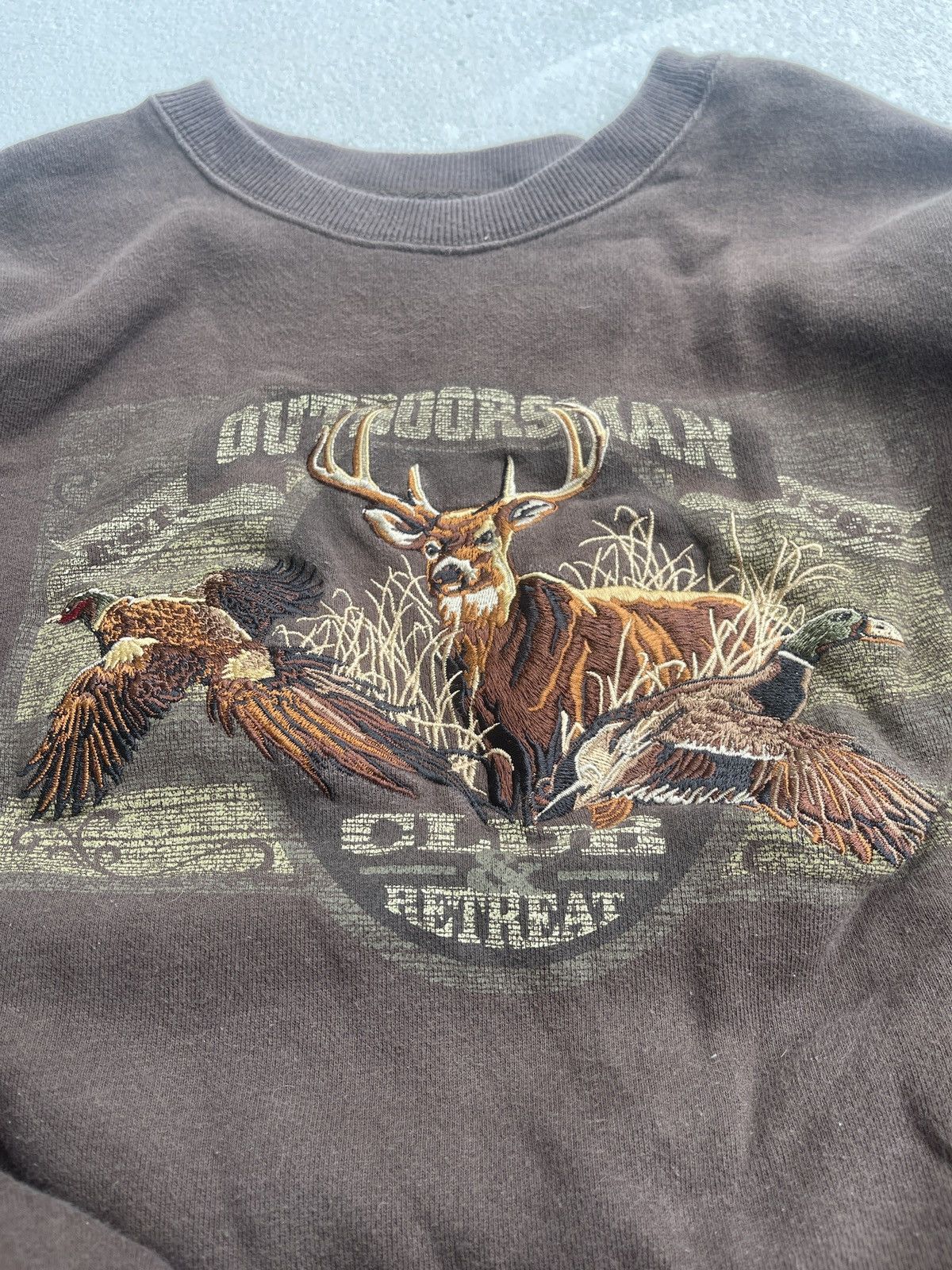 Croft & Barrow Y2k Nature Sweatshirt Size US M / EU 48-50 / 2 - 3 Thumbnail