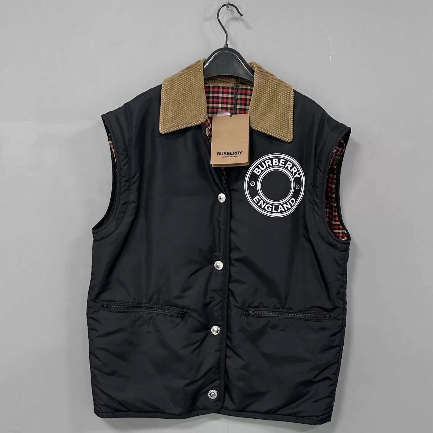 Burberry Burberry Removable Sleeves Bi-Sided Logo Jacket S Size US S / EU 44-46 / 1 - 4 Thumbnail