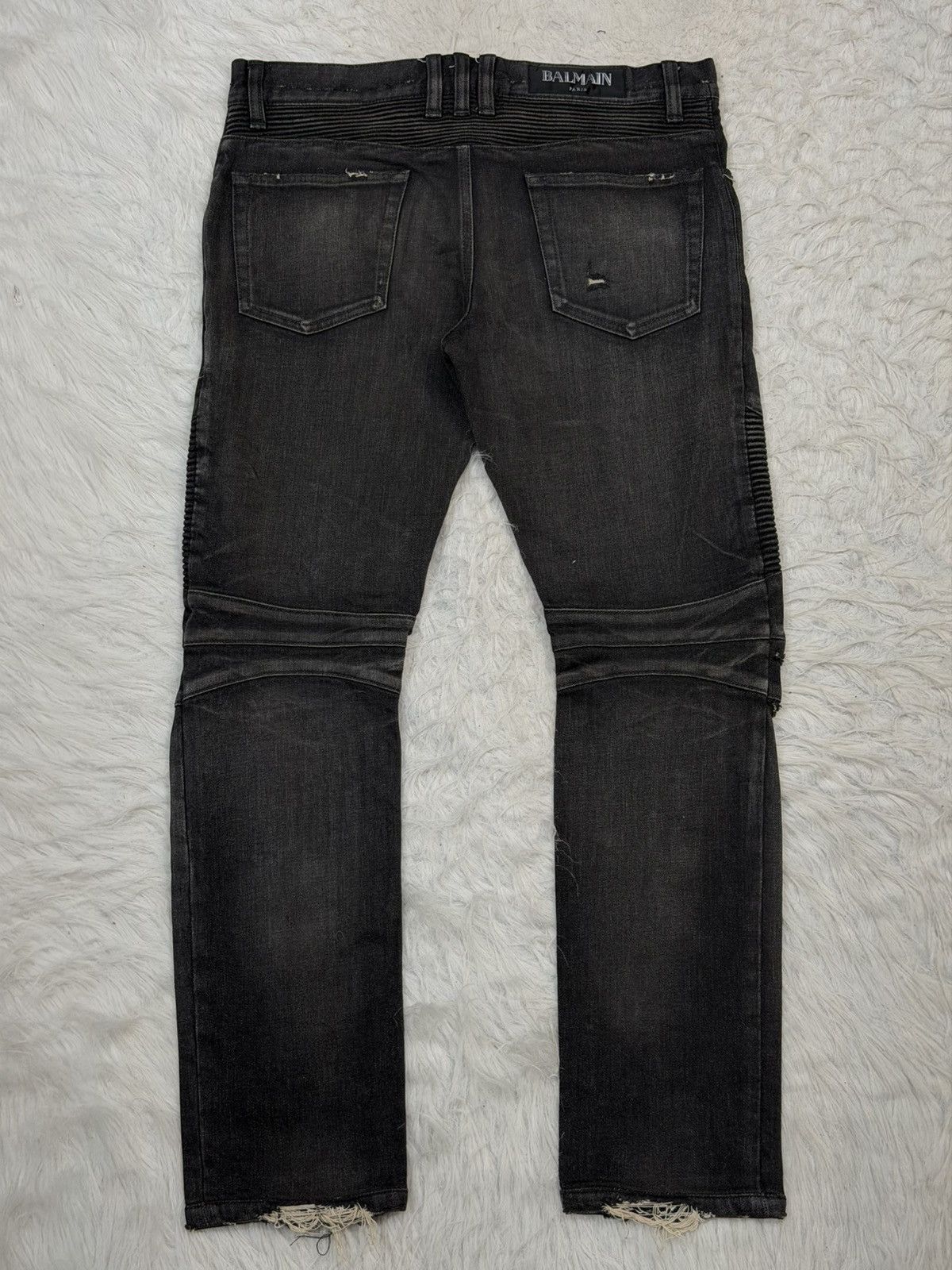 Balmain Balmain Paris biker’s jeans Size US 30 / EU 46 - 11 Thumbnail