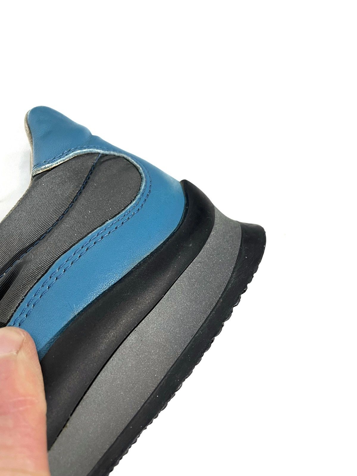 Prada Prada Vintage Leather Nylon Bowling Style Women Sneakers 38 Size US 8 / IT 38 - 11 Thumbnail
