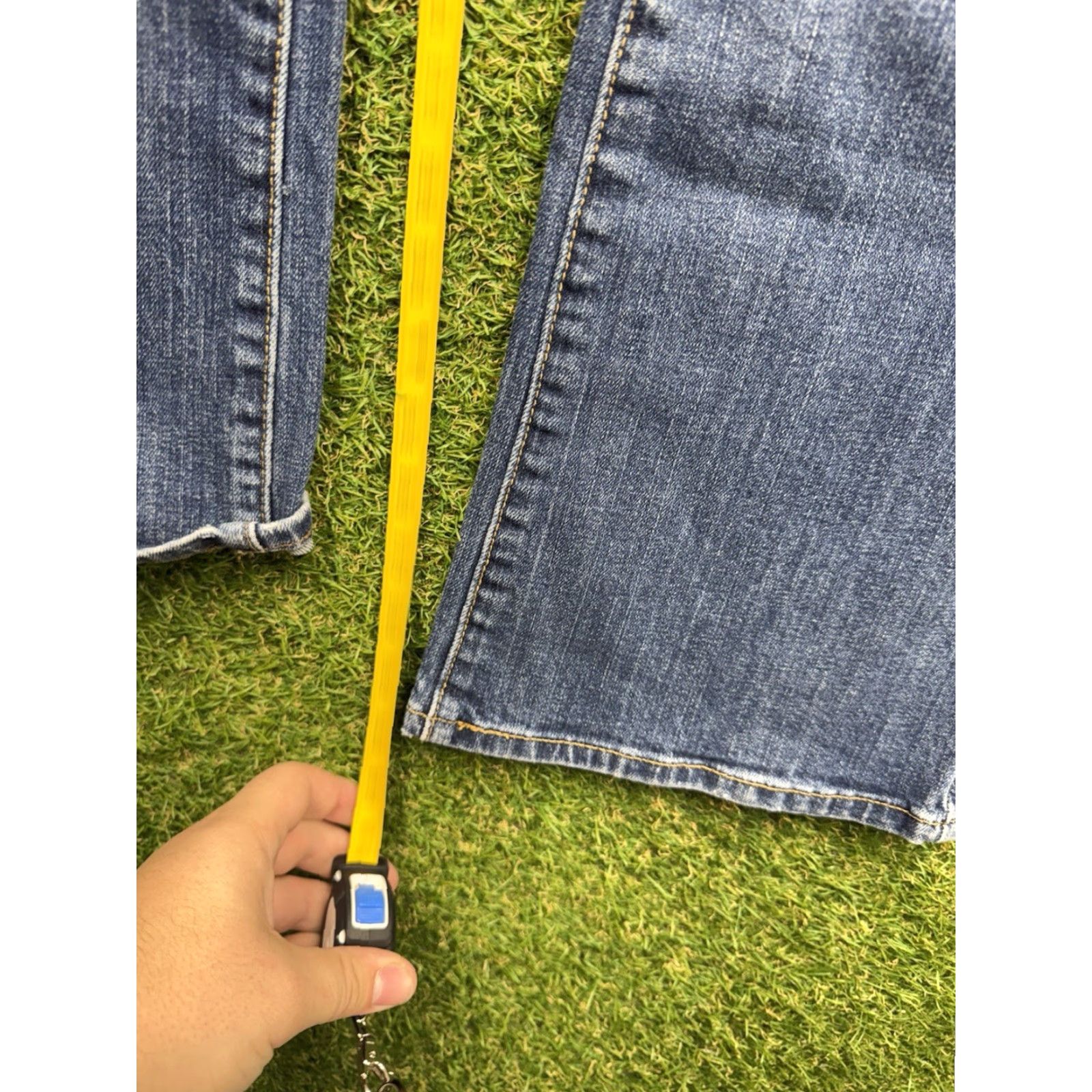 Levi's VINTAGE Levi's 515 Jeans Women 10 Bootcut Denim Blue 5-Pocket Classic Retro Western Casual Womens Size 32" / US 10 / IT 46 - 5 Thumbnail