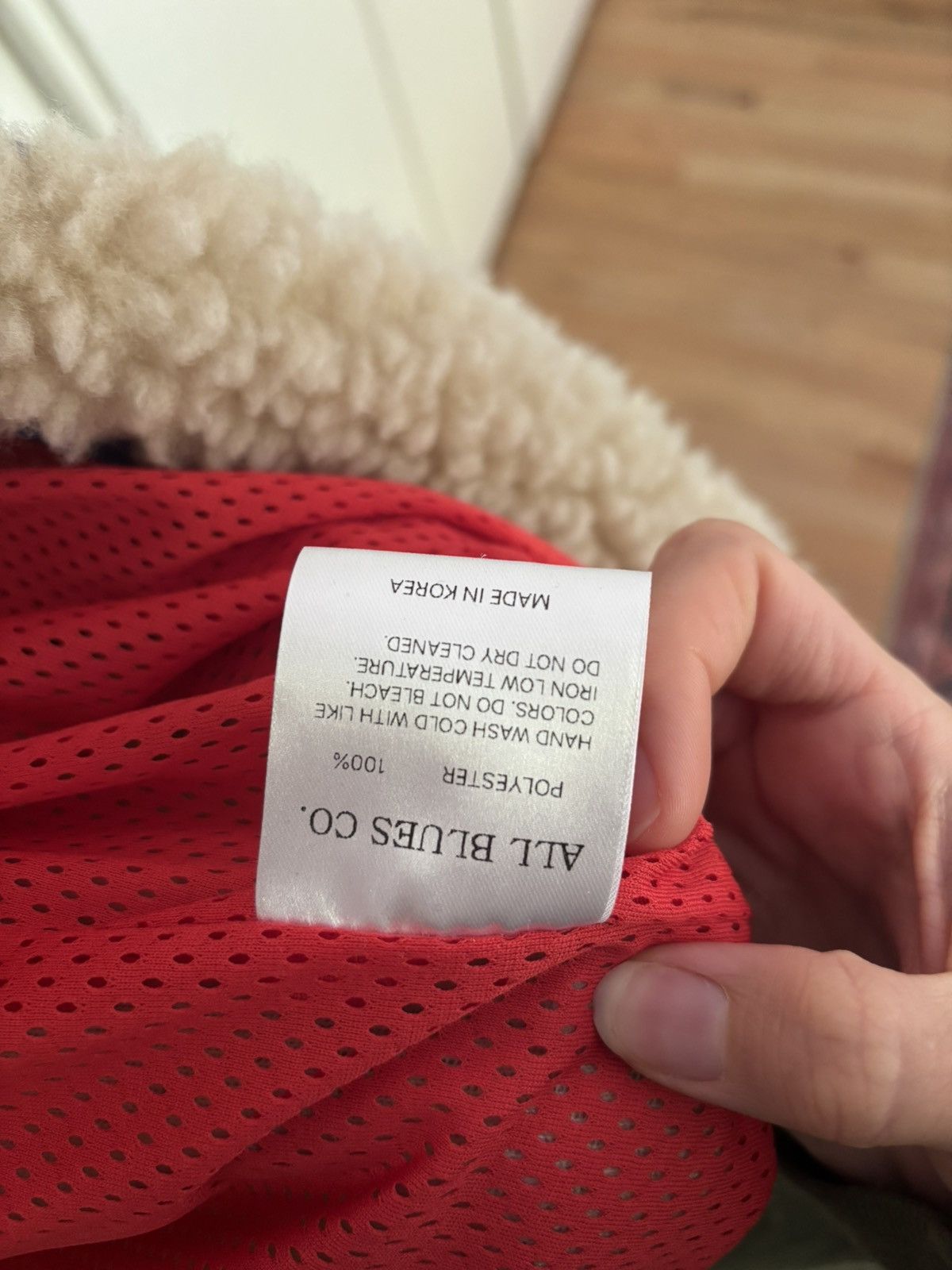 All Blues All Blues Co Deep Pile Fleece Size US L / EU 52-54 / 3 - 5 Thumbnail