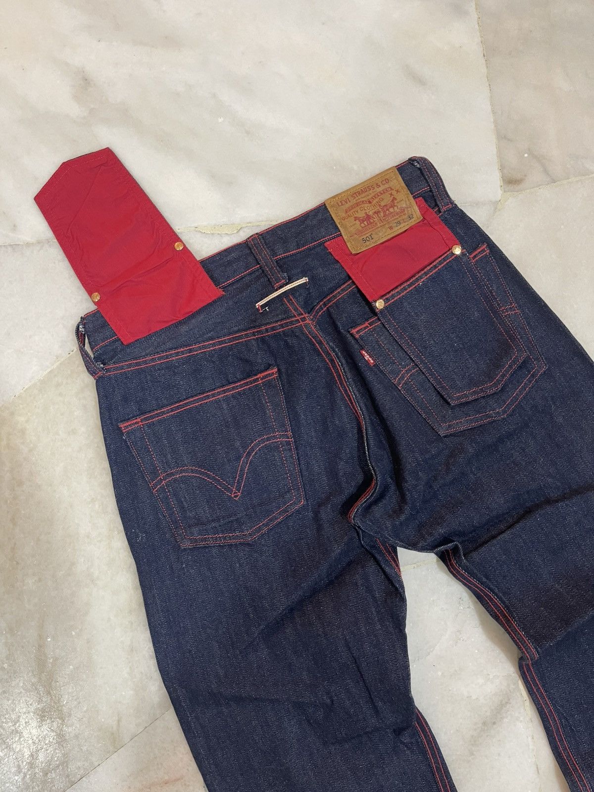 Jean Paul Gaultier Limited Edition Jean Paul Gaultier X Levis Jeans Size US 28 / EU 44 - 9 Thumbnail