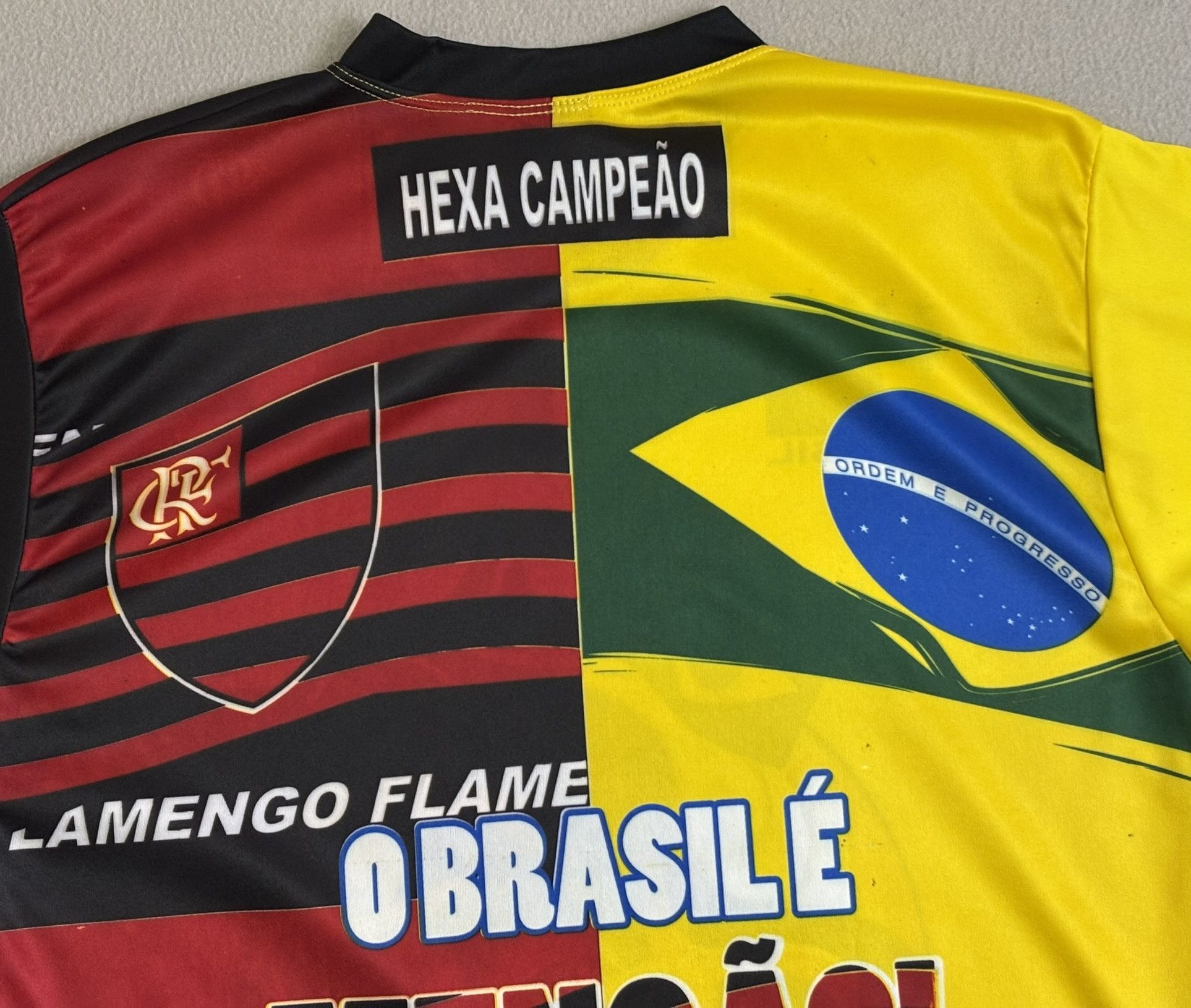 Vintage CR Flamengo Brazil Football Jersey Size M Size US M / EU 48-50 / 2 - 9 Thumbnail