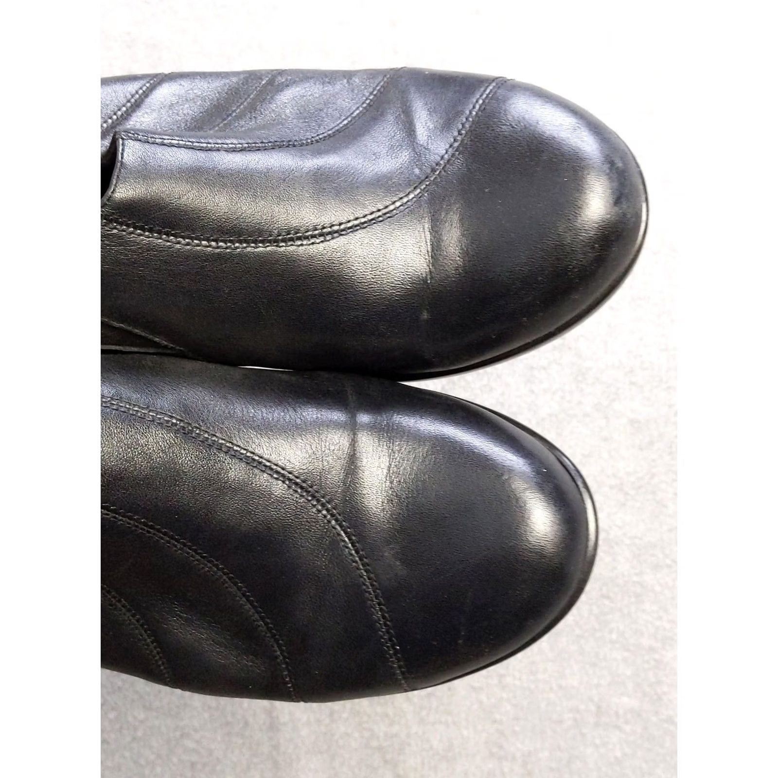 Dansko Dansko Women's Size 40 Black Leather Block Heel Slip-On Dress Comfort Work Shoes Size M / US 6-8 / IT 42-44 - 6 Thumbnail