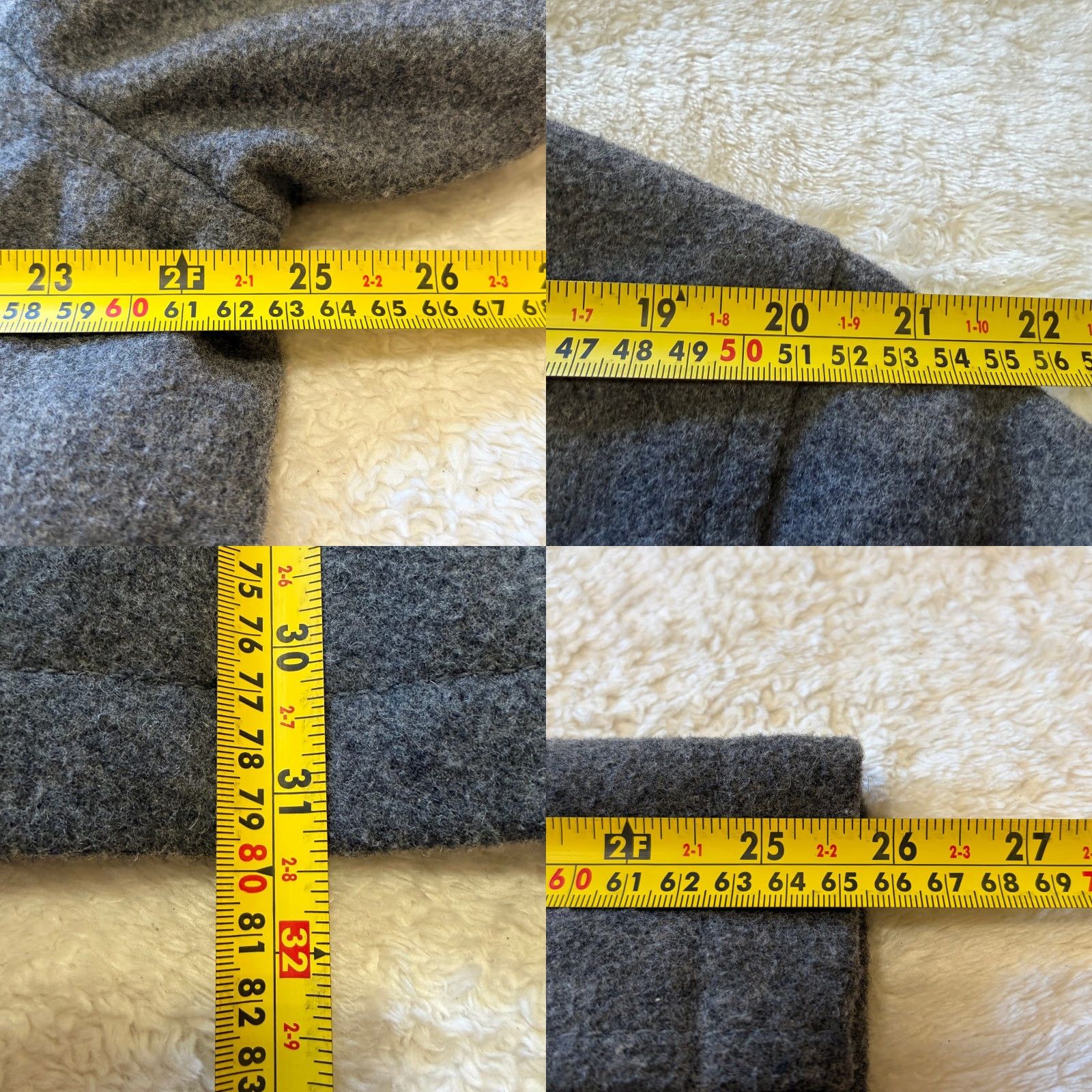 Old Navy Old Navy Pea Coat Mens Large Dark Grey Heather Wool Blend Jacket Size US L / EU 52-54 / 3 - 8 Thumbnail