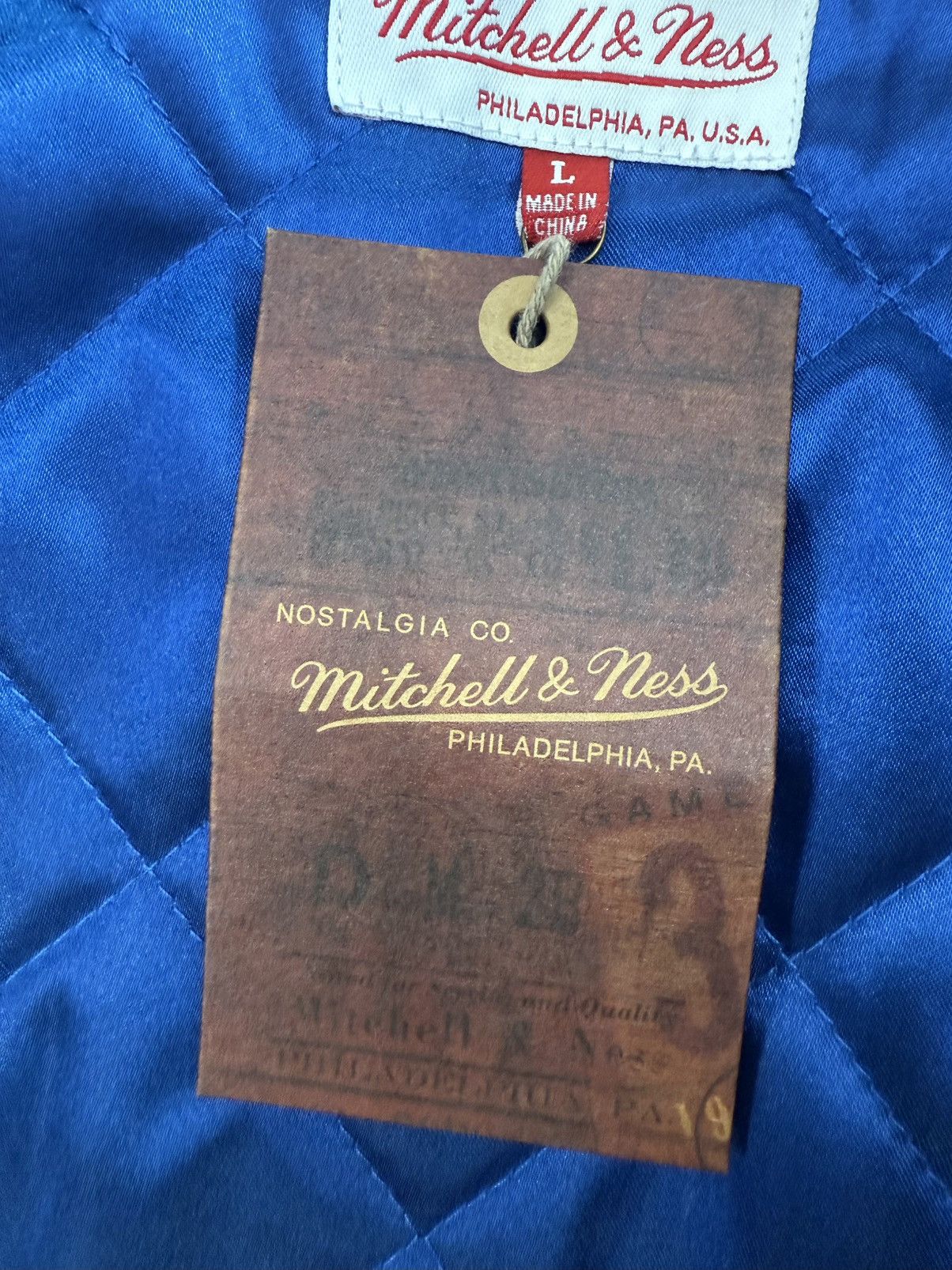 Mitchell & Ness × Supreme Supreme x Mitchell & Ness “Doughboy” Twill Varsity Jacket Size US L / EU 52-54 / 3 - 4 Thumbnail