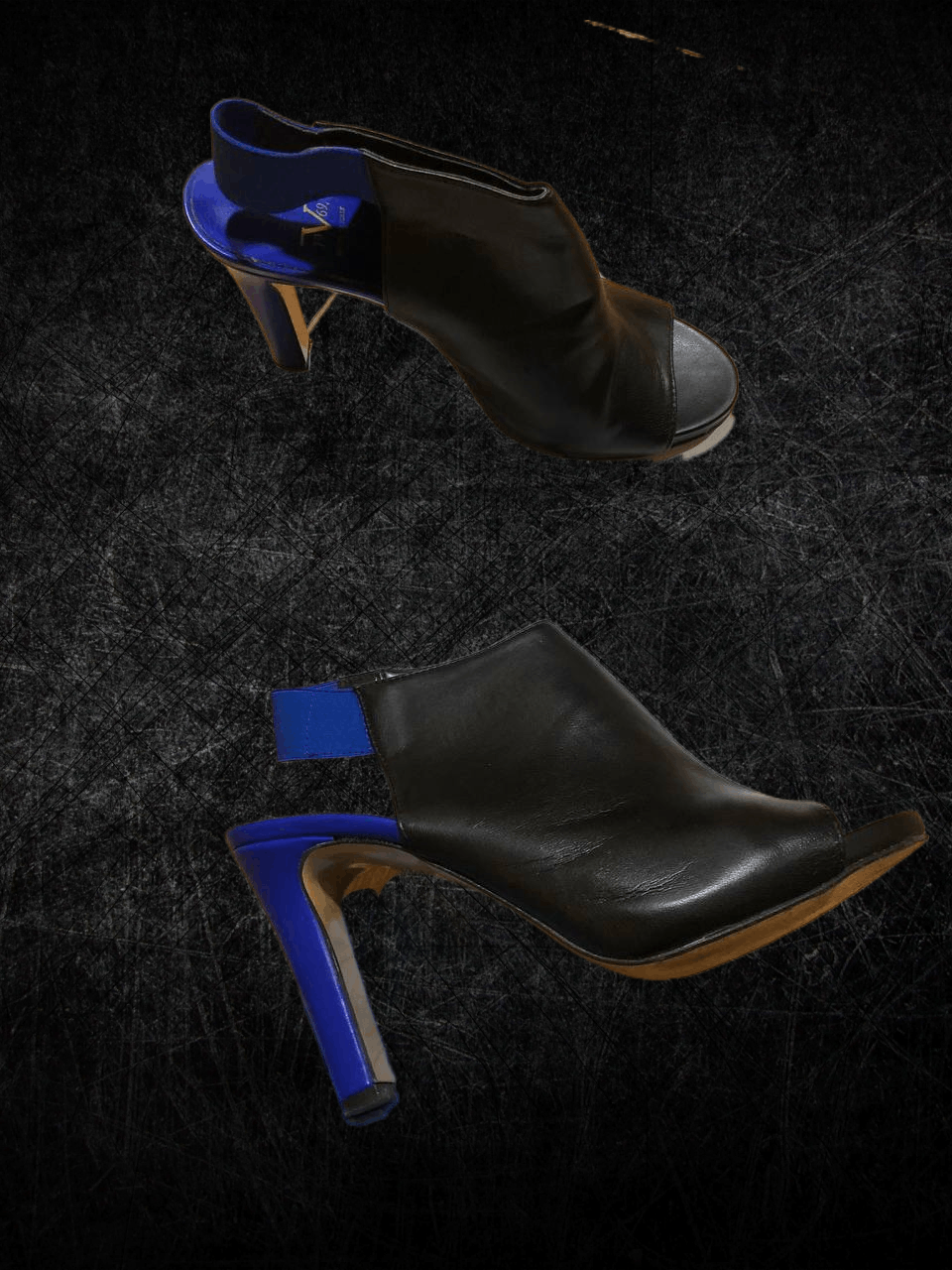 Versace OPEN TOE HIGH HEELS