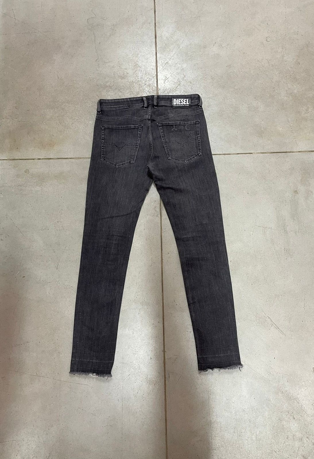 Diesel Diesel Jeans Black/White Denim Size US 32 / EU 48 - 3 Thumbnail