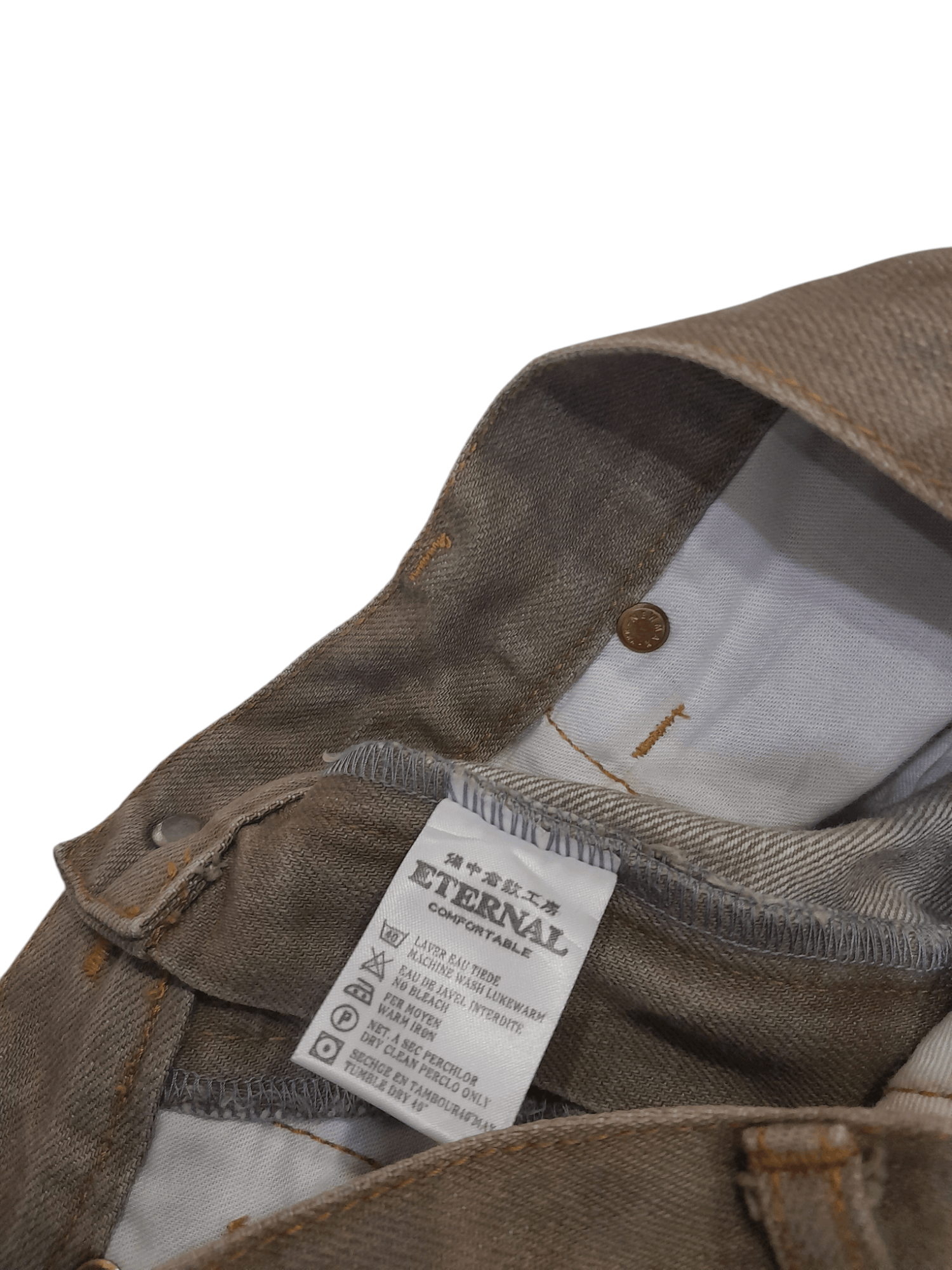 Eternal ETERNAL Japan Bitchu Kurashiki Biker Denim (F519) Waist 28 Size US 28 / EU 44 - 7 Thumbnail